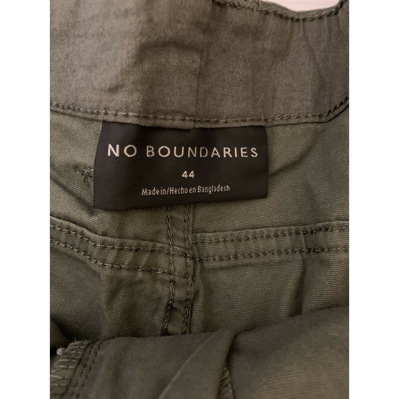 Other New No Boundaries Men's Sz 44 Green Stretch Flat Front Short Size US 44 / EU 60 - 2 Thumbnail