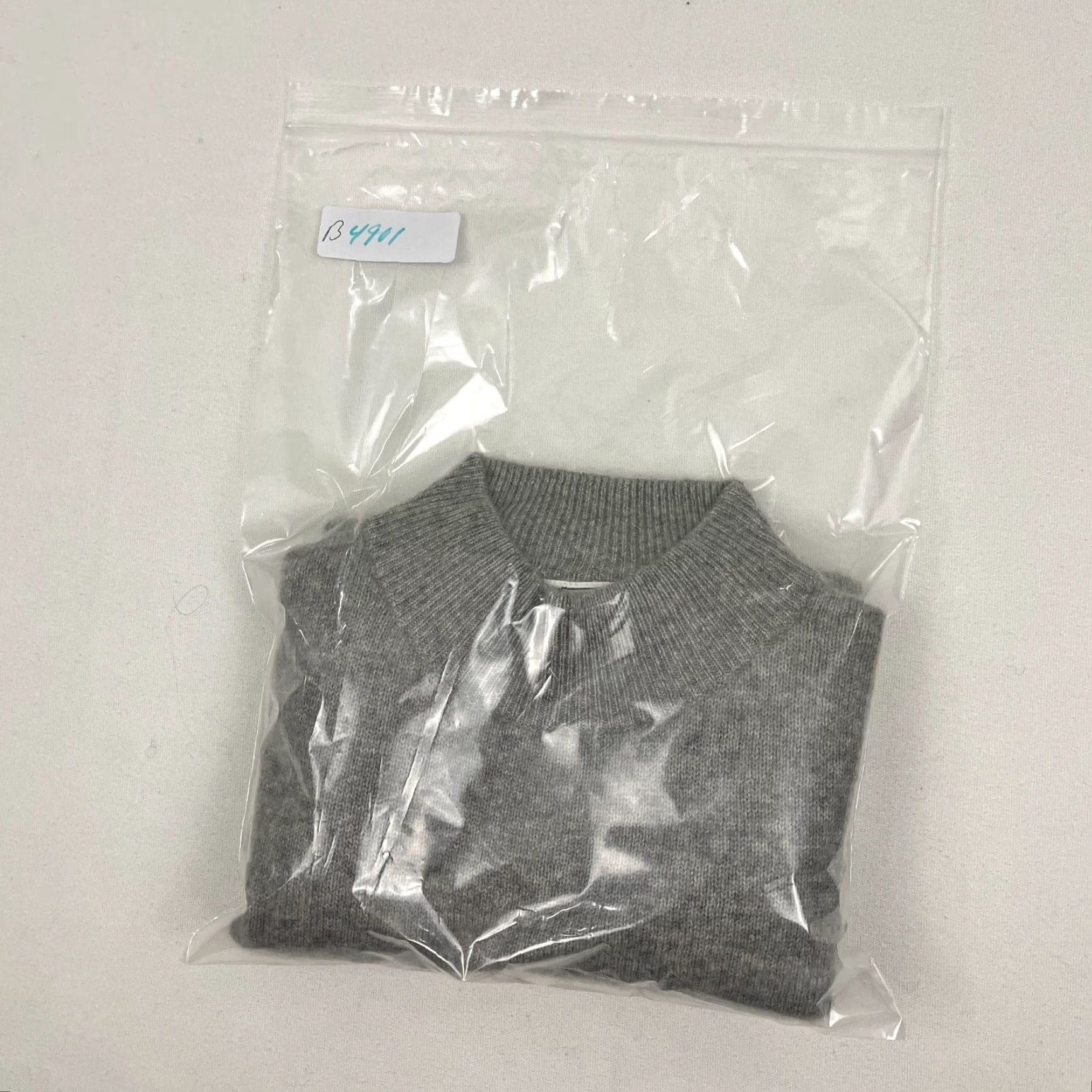 Vintage Carissa E Cashmere Sweater Womens M Gray Turtleneck / Preppy / Classic / Pullver / Casual Workwear Size M / US 6-8 / IT 42-44 - 7 Thumbnail