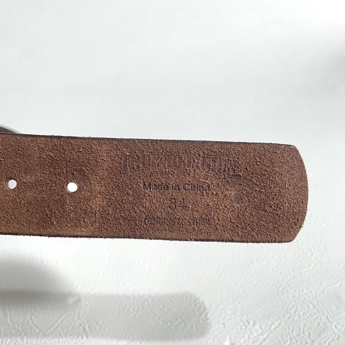 True Religion Y2k True Religion vintage leather belt kapital style Size 34 - 9 Thumbnail