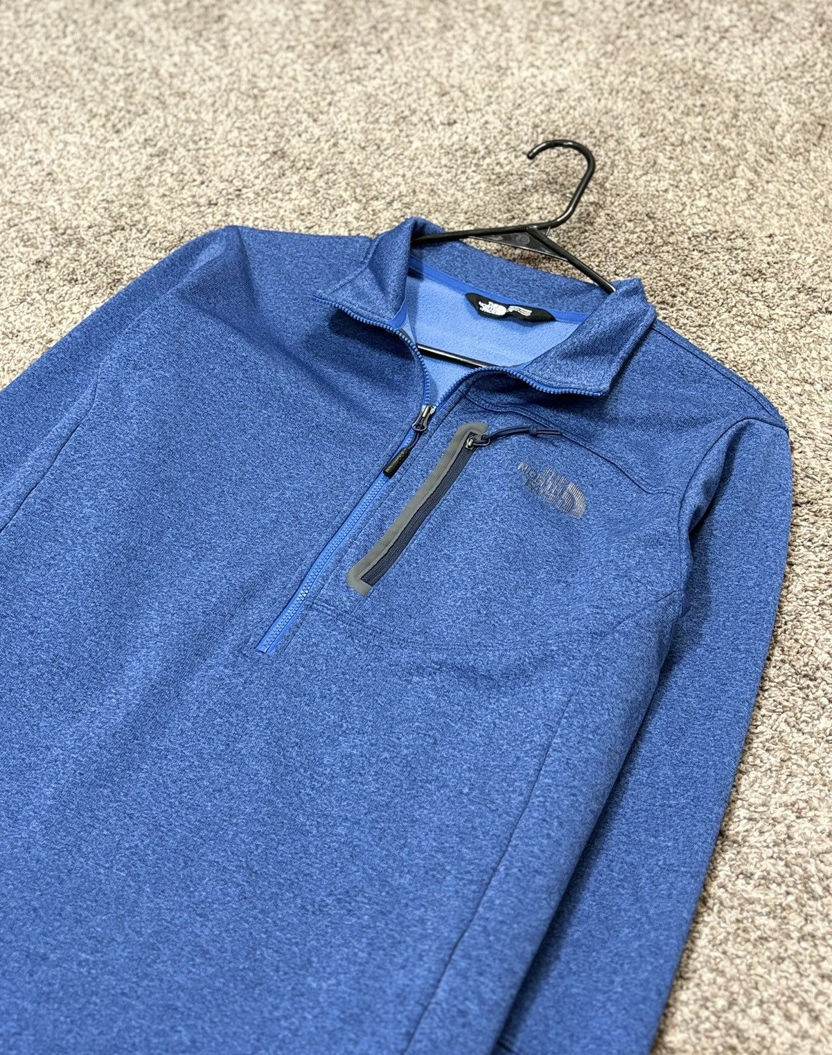 The North Face The North Face Canyonlands Mens Large Blue 1/2 Zip Pullover Size US L / EU 52-54 / 3 - 3 Thumbnail