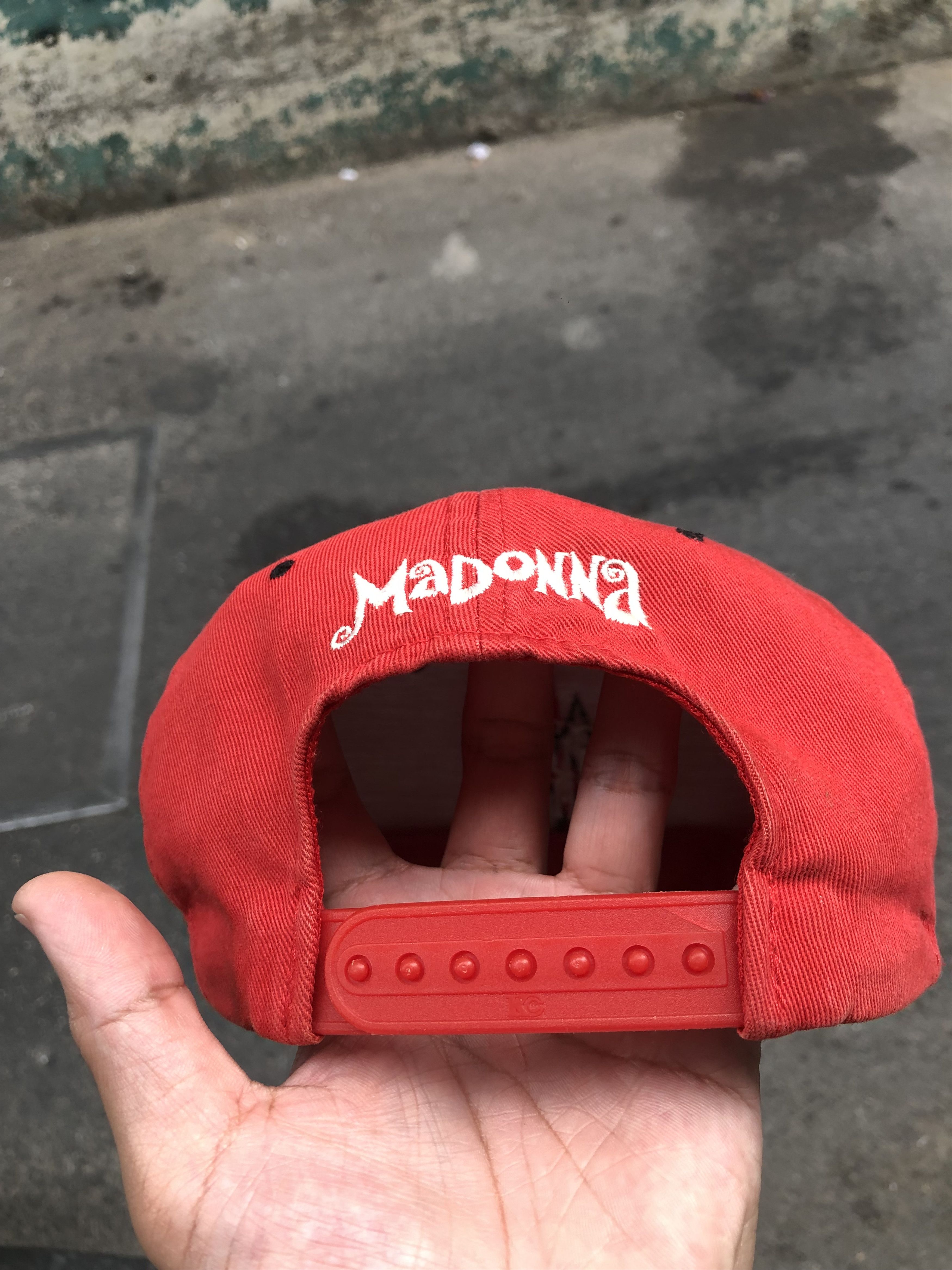 Vintage Madonna 1993 The Girlie Show Official Tour Merchandise Hat Size ONE SIZE - 12 Thumbnail
