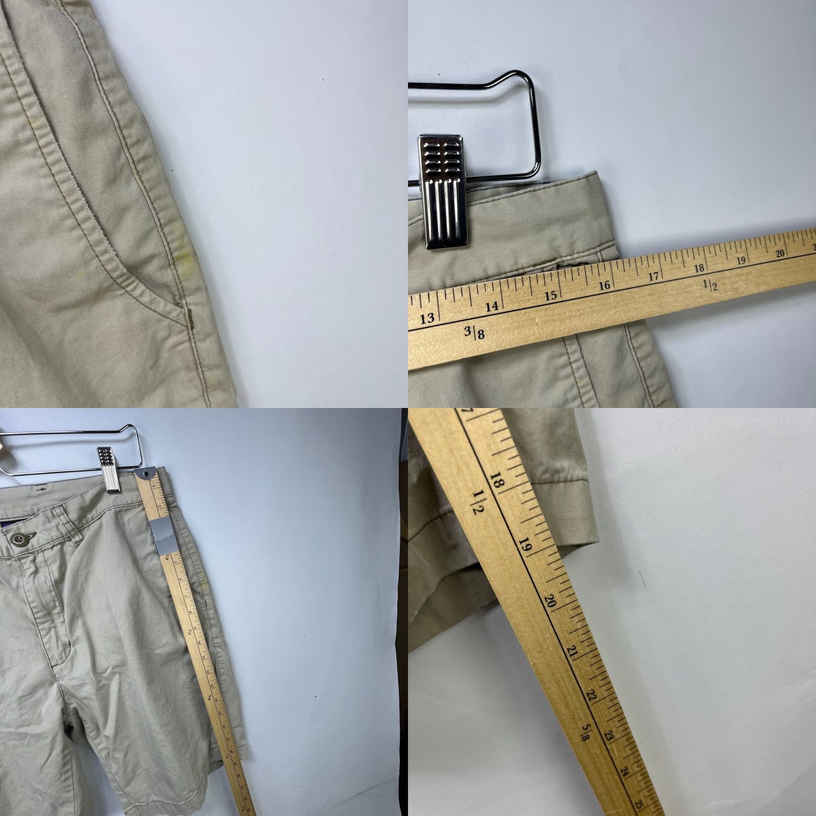 Patagonia VINTAGE Patagonia Organic Cotton Shorts Men 32 Beige Shorts Mens 32 Patagonia Cotton Casual Vintage Size US 32 / EU 48 - 8 Thumbnail