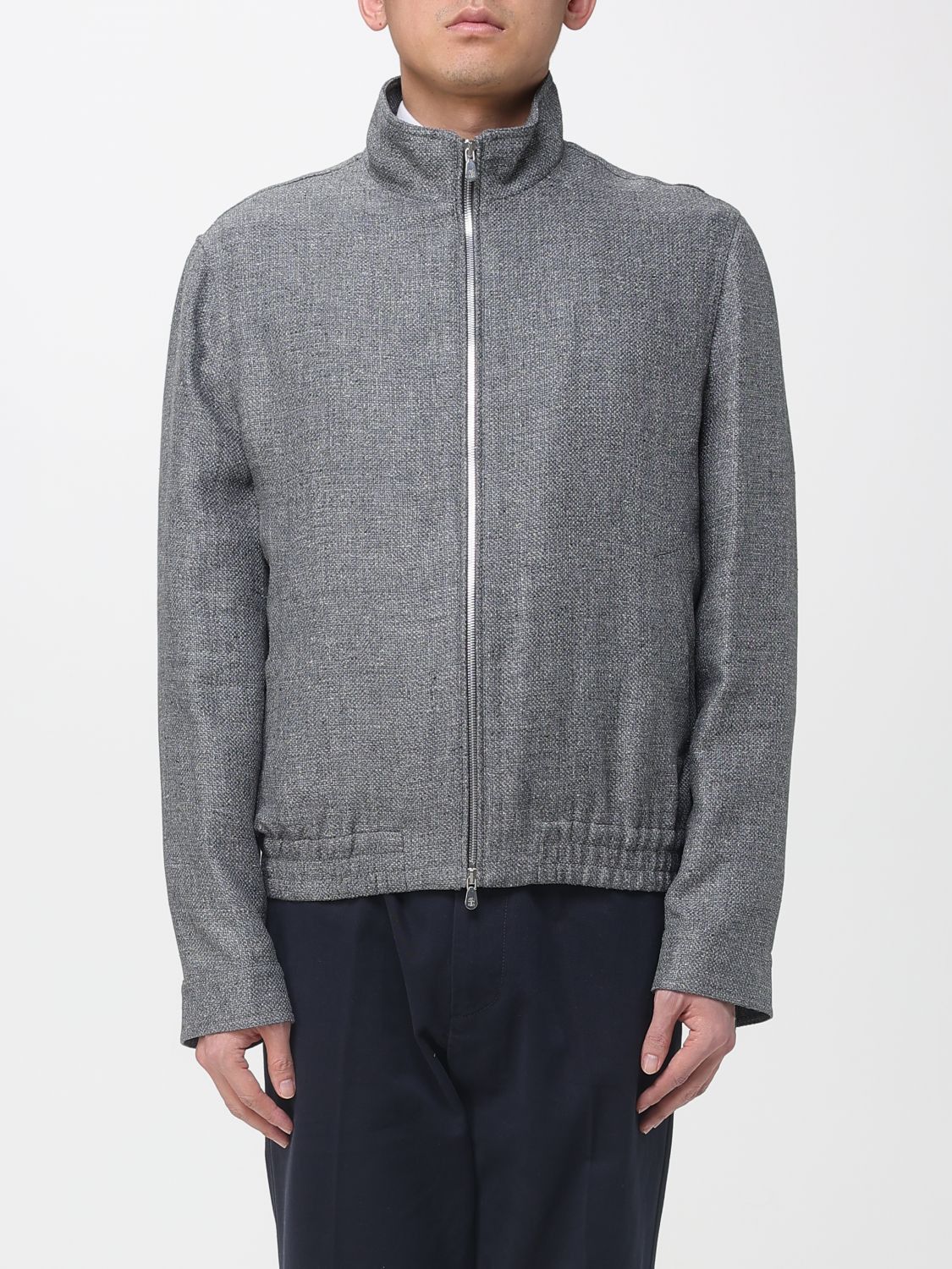 Brunello Cucinelli Brunello Cucinelli Jacket Men Grey Size US M / EU 48-50 / 2 - 1 Thumbnail