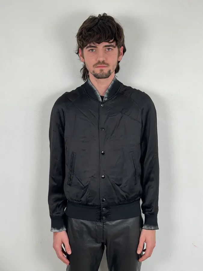 Saint Laurent Paris SS2017 Saint Laurent Moonrise Black Bomber Jacket Size US S / EU 44-46 / 1 - 4 Thumbnail