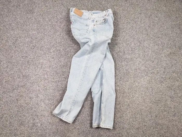 Levi's Vintage levis 518 Jeans USA Perfect Blue Washed Faded Denim Size US 32 / EU 48 - 14 Thumbnail