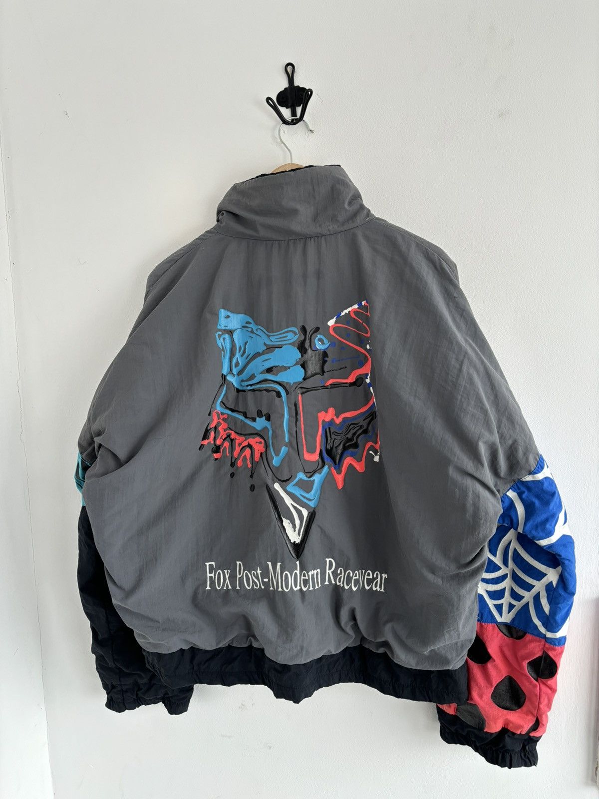 Fox Racing Vintage 80's FOX Post Modern Racewear Rare Jacket Size US M / EU 48-50 / 2 - 6 Thumbnail