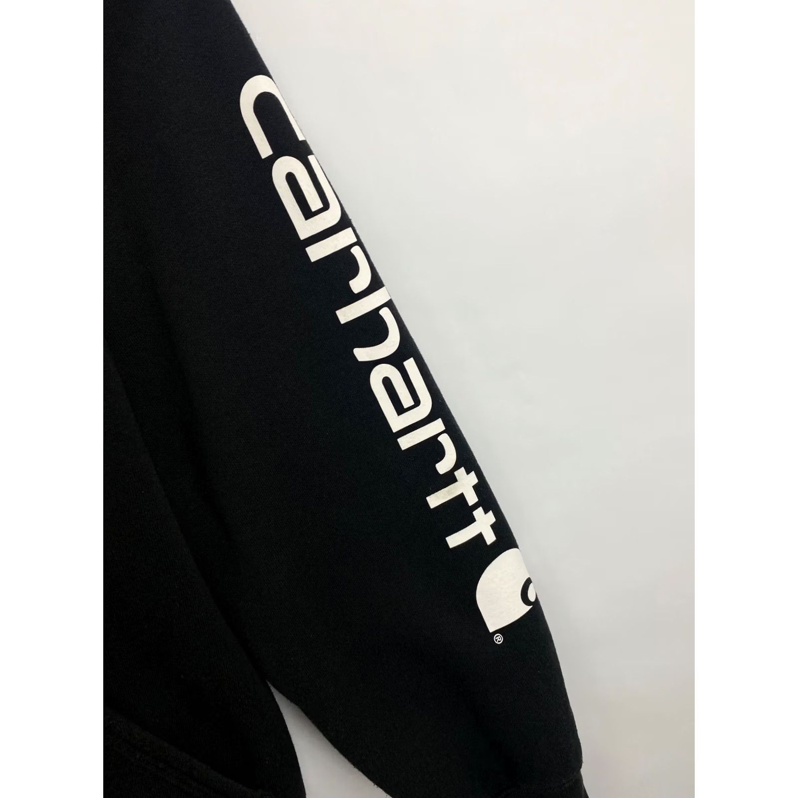Carhartt VINTAGE Carhartt Hoodie Mens M Black Retro Y2K Rare Hype Full Zip Shirt Size US M / EU 48-50 / 2 - 5 Thumbnail