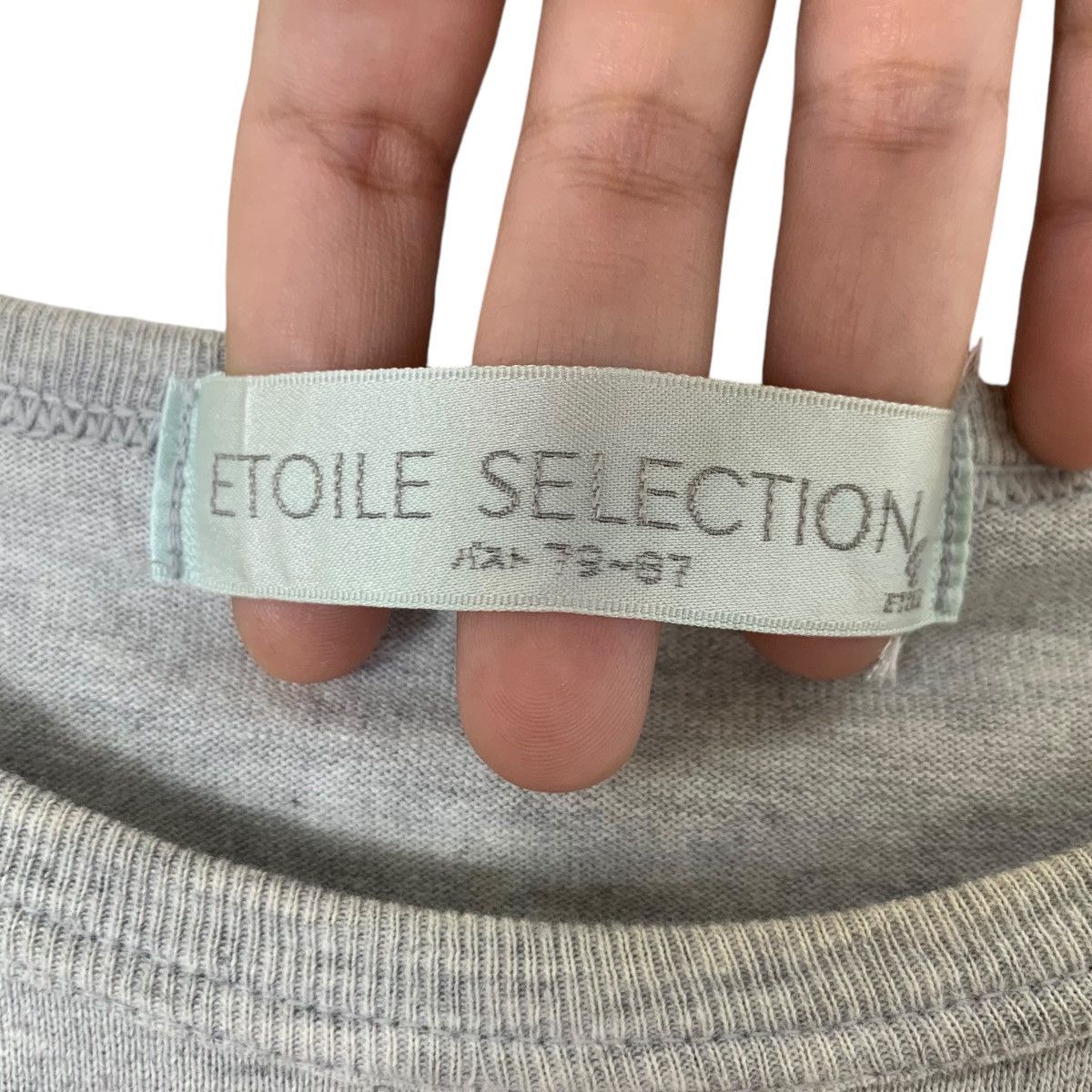 Vintage Vintage ETOILE SELECTION JAPAN Baggy Tee Shirt Size M / US 6-8 / IT 42-44 - 6 Thumbnail