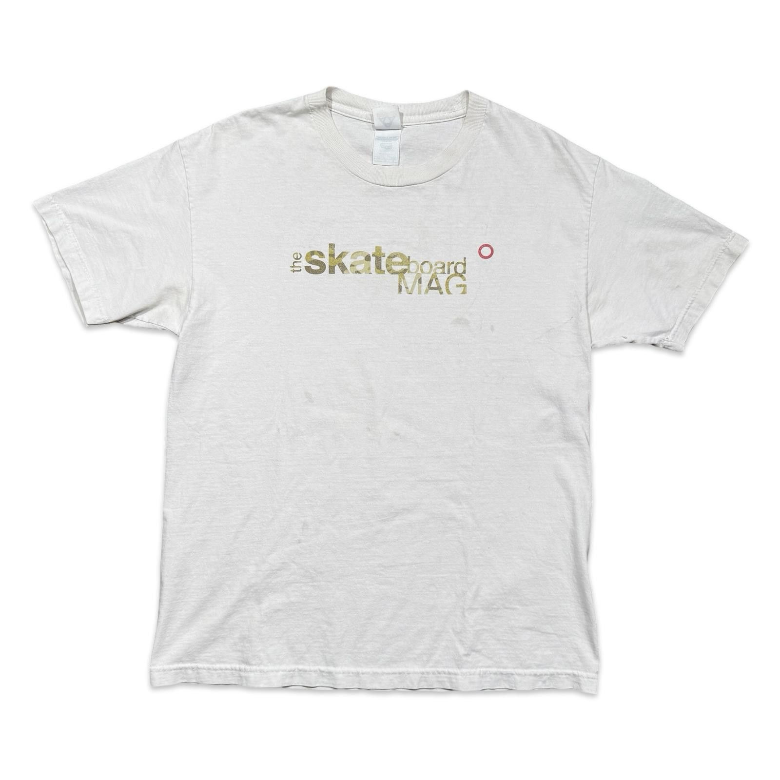Designer Vintage The Skateboard Mag Camo Logo Promo T-Shirt Size US L / EU 52-54 / 3 - 1 Thumbnail