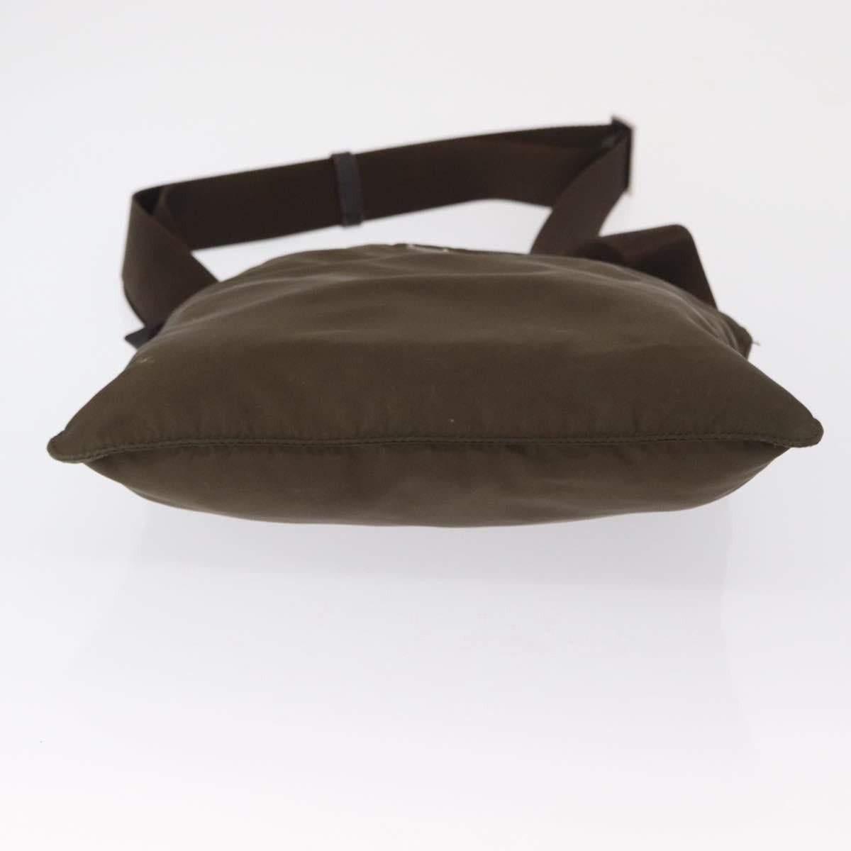 Prada PRADA Shoulder Bag Nylon Khaki Silver Auth 164284 - Jerrillo Size ONE SIZE - 9 Thumbnail