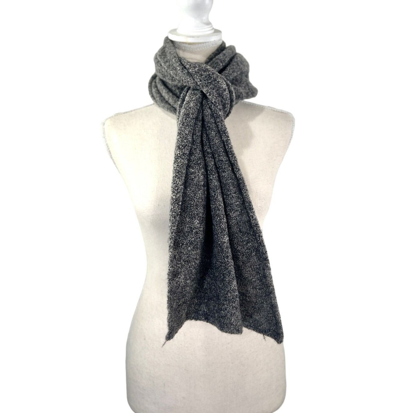 Other Avoca Handweavers Wool Scarf Minimalist Rustic Gray Size ONE SIZE - 1 Thumbnail