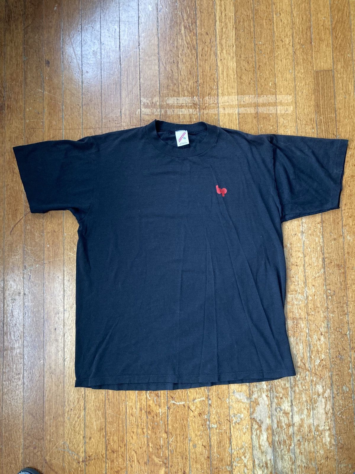 Jerzees Vintage Black Single Stitch Workwear Tee Size US XL / EU 56 / 4 - 2 Thumbnail