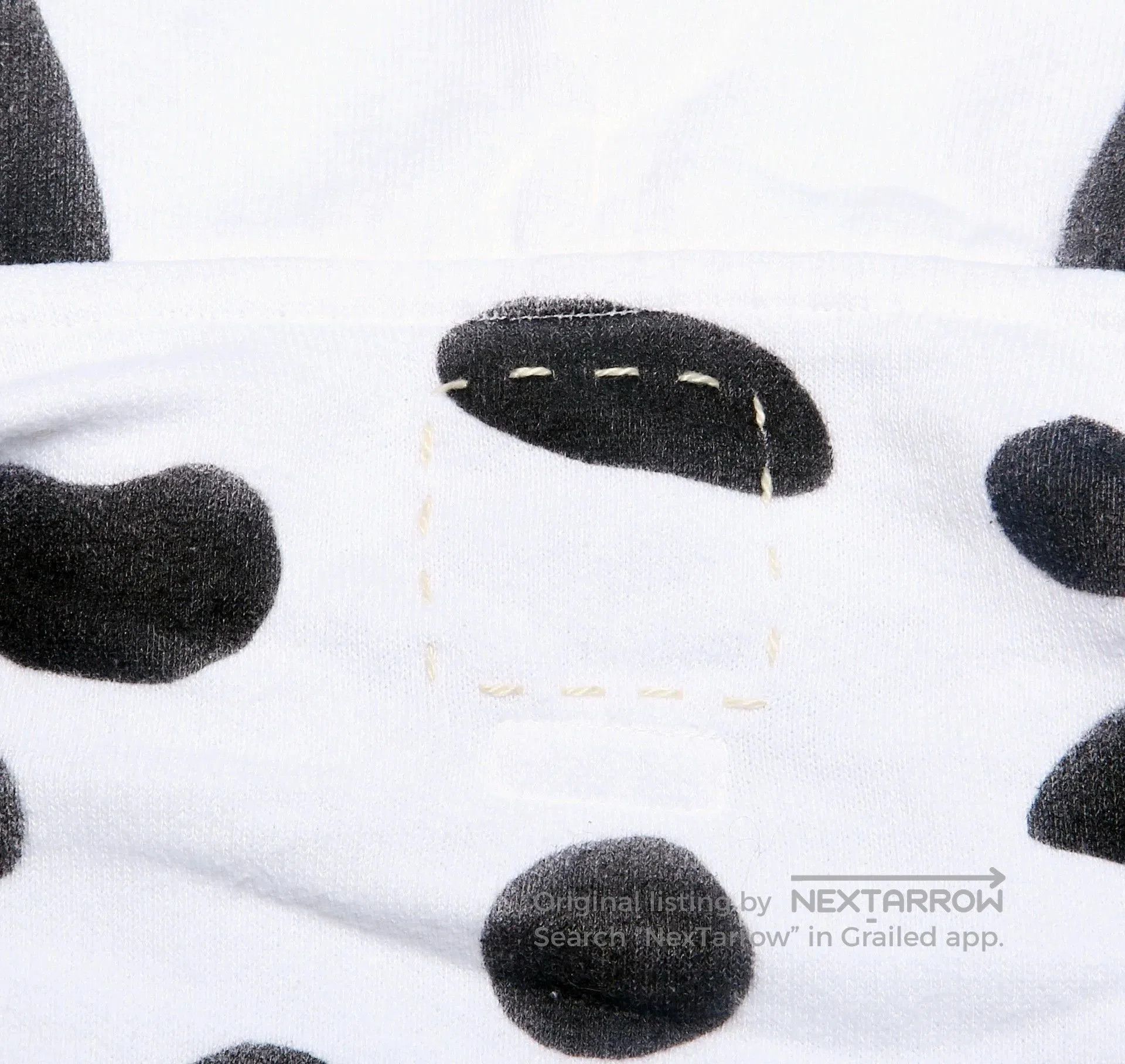 Visvim White Leopard Print Hoodie with 'PEERLESS' Graphic. Size US L / EU 52-54 / 3 - 5 Thumbnail
