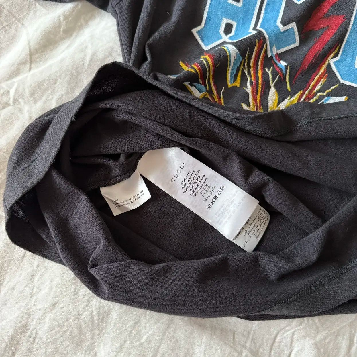 Gucci Gucci ACDS Distressed T-Shirt Size US XL / EU 56 / 4 - 9 Thumbnail