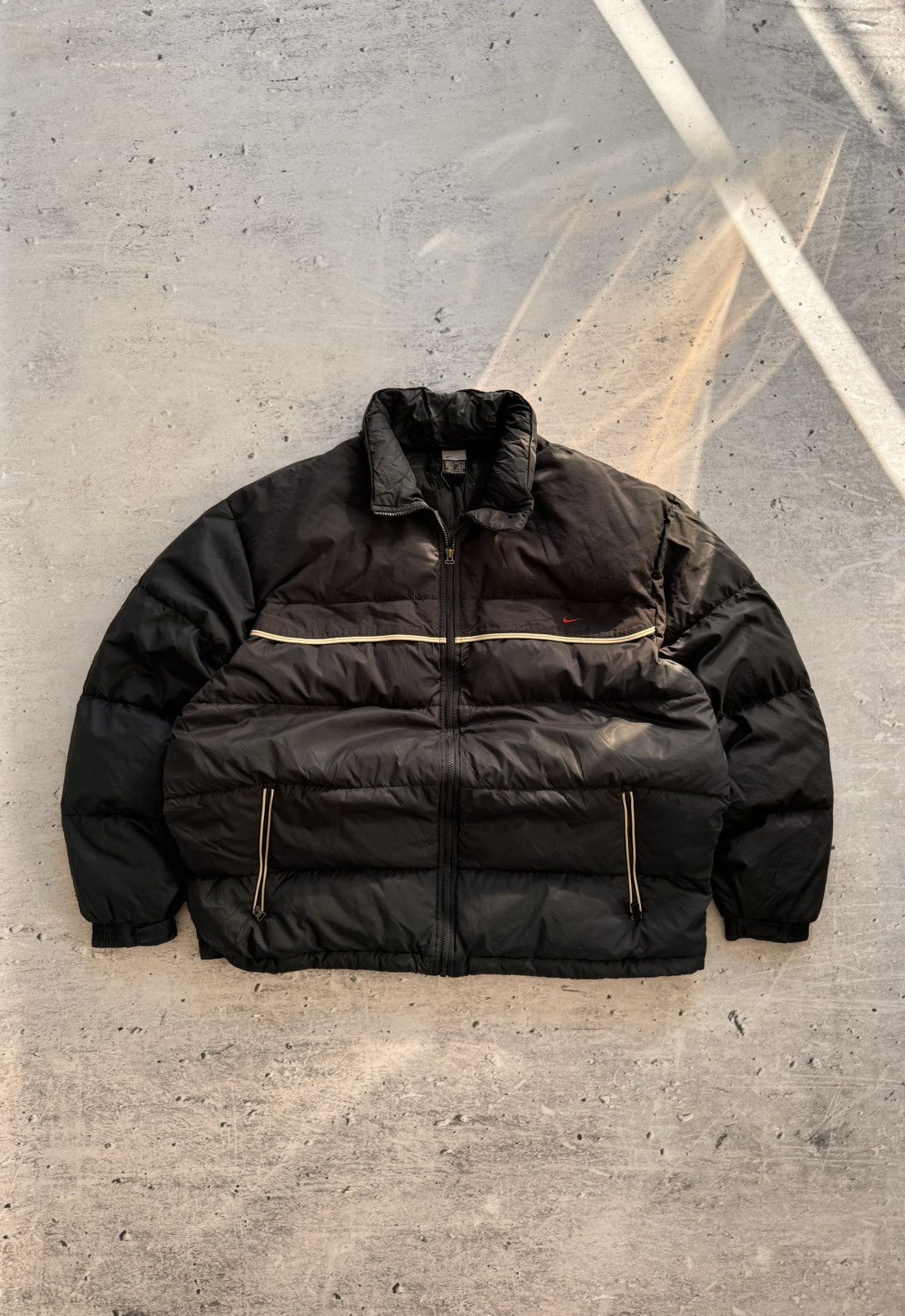 Nike × Nike ACG NIKE PUFFER DOWN BASIC LOGO OVERSIZE NYLON JACKET Size US XL / EU 56 / 4 - 1 Thumbnail