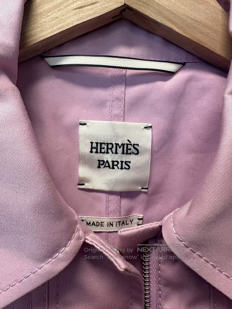 Hermes Hermes Pink utility jacket Size XXS / US 00 / IT 34 - 2 Thumbnail