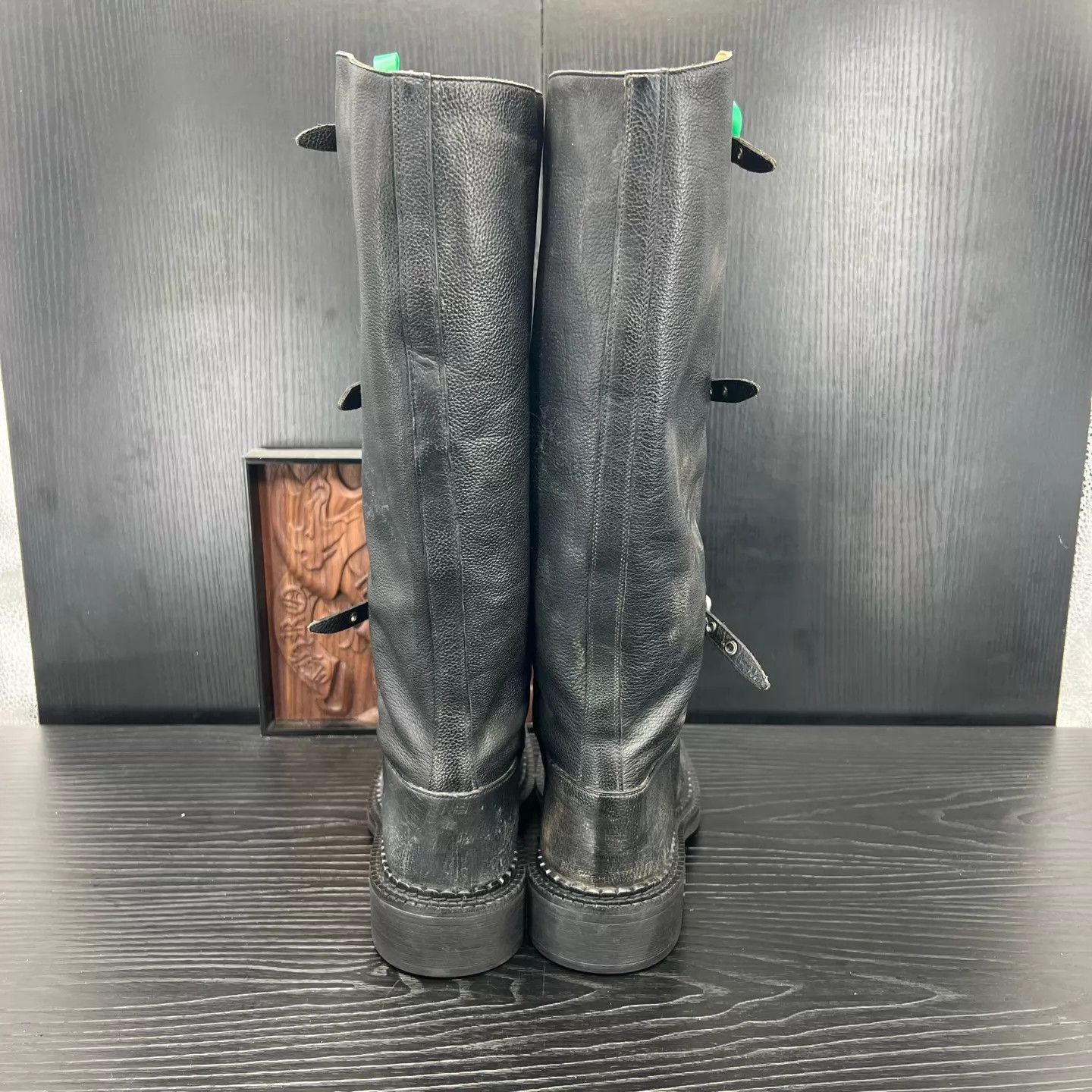 Miu Miu MIU MIU CNY Knee-High Calfskin Boots 37 Size US 6.5 / IT 36.5 - 7 Thumbnail