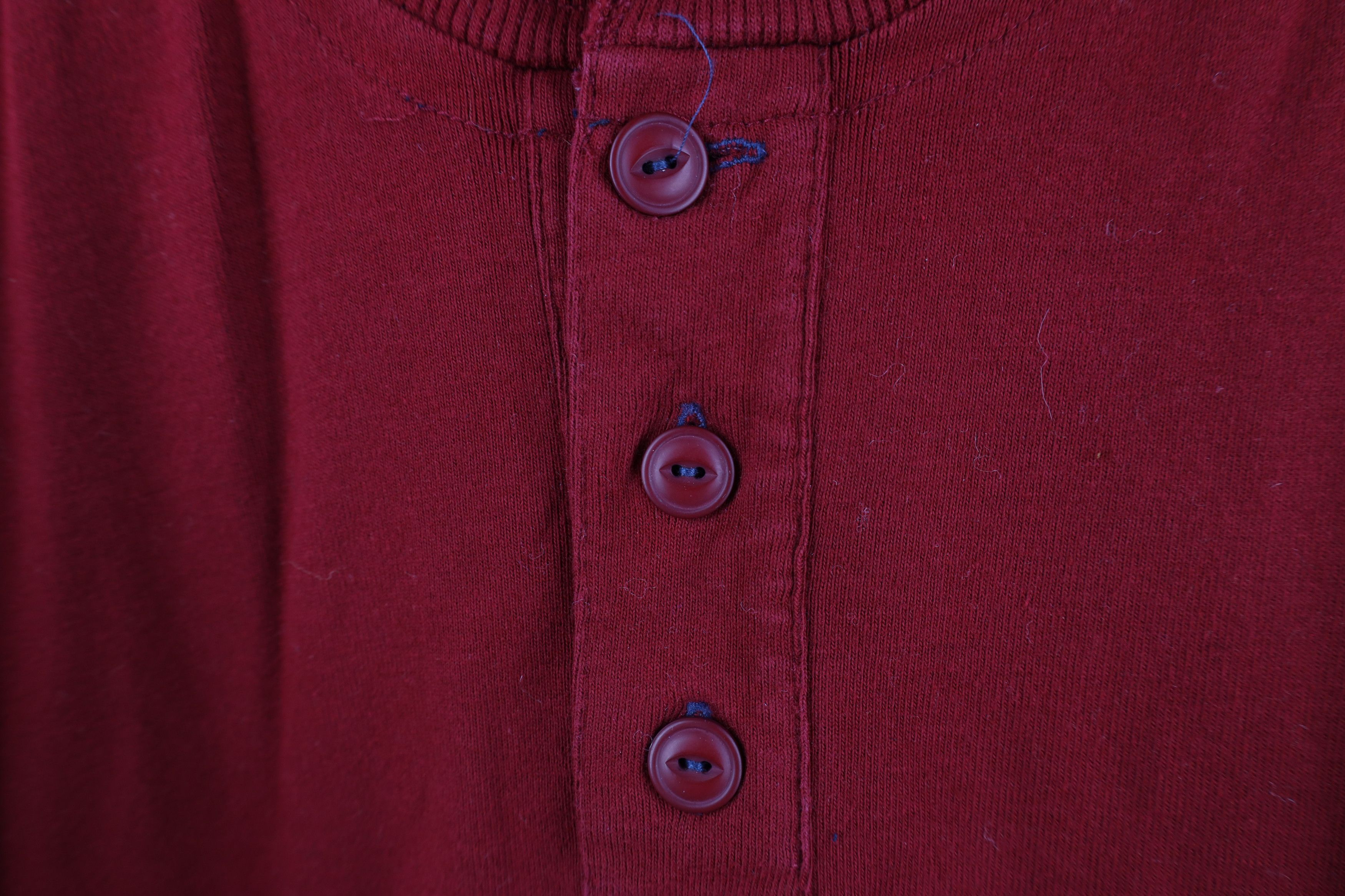Nike Vintage Y2K Nike Ribbed Knit Long Sleeve Henley T-Shirt Size US L / EU 52-54 / 3 - 6 Thumbnail