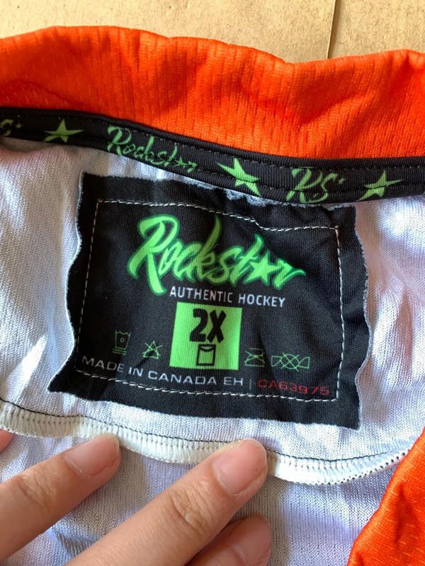 NHL Rockstar the dekes hockey jersey rare 2xl Size US XXL / EU 58 / 5 - 3 Thumbnail
