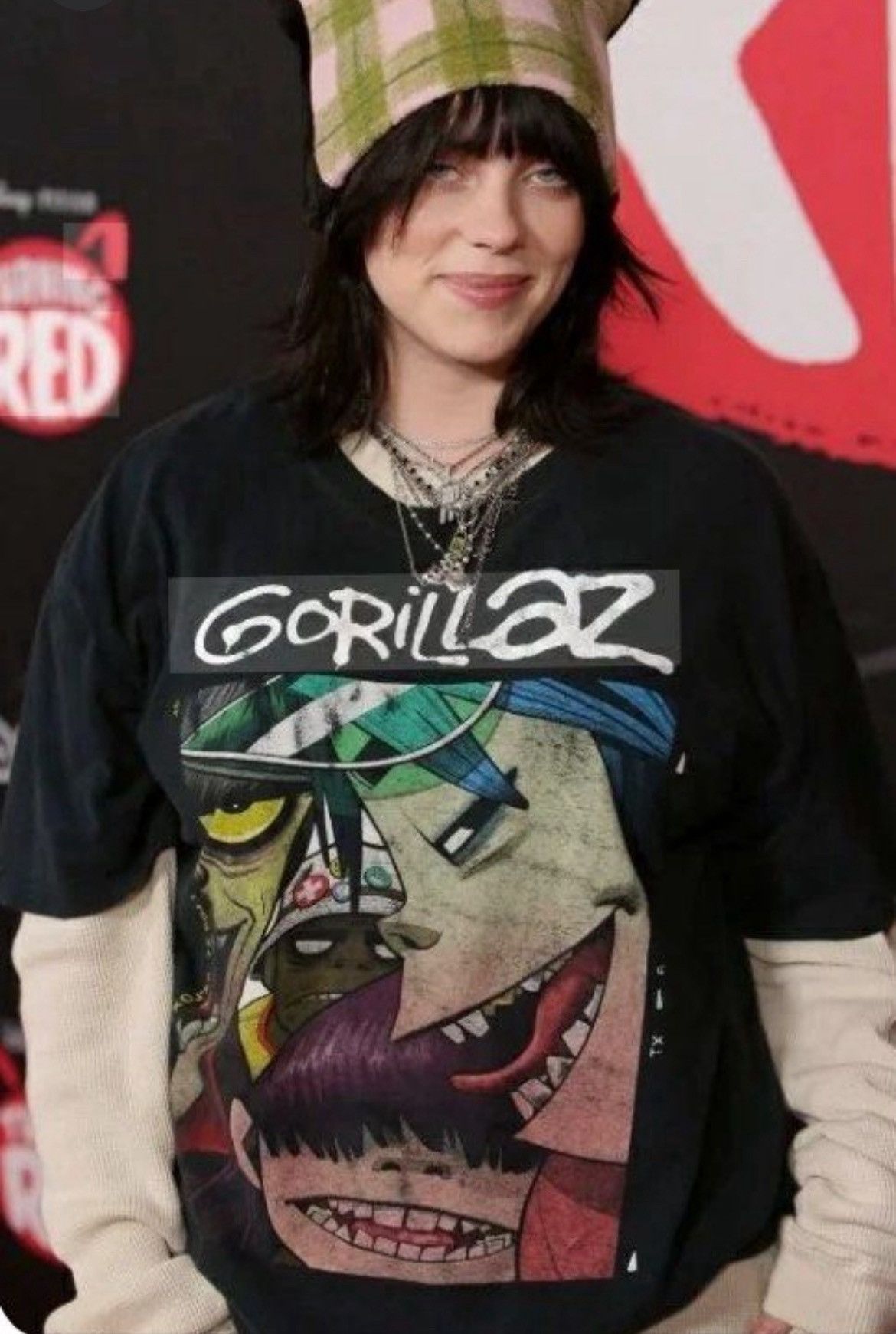 Vintage Vintage y2k Gorillaz worn billie ellish Size US M / EU 48-50 / 2 - 1 Thumbnail