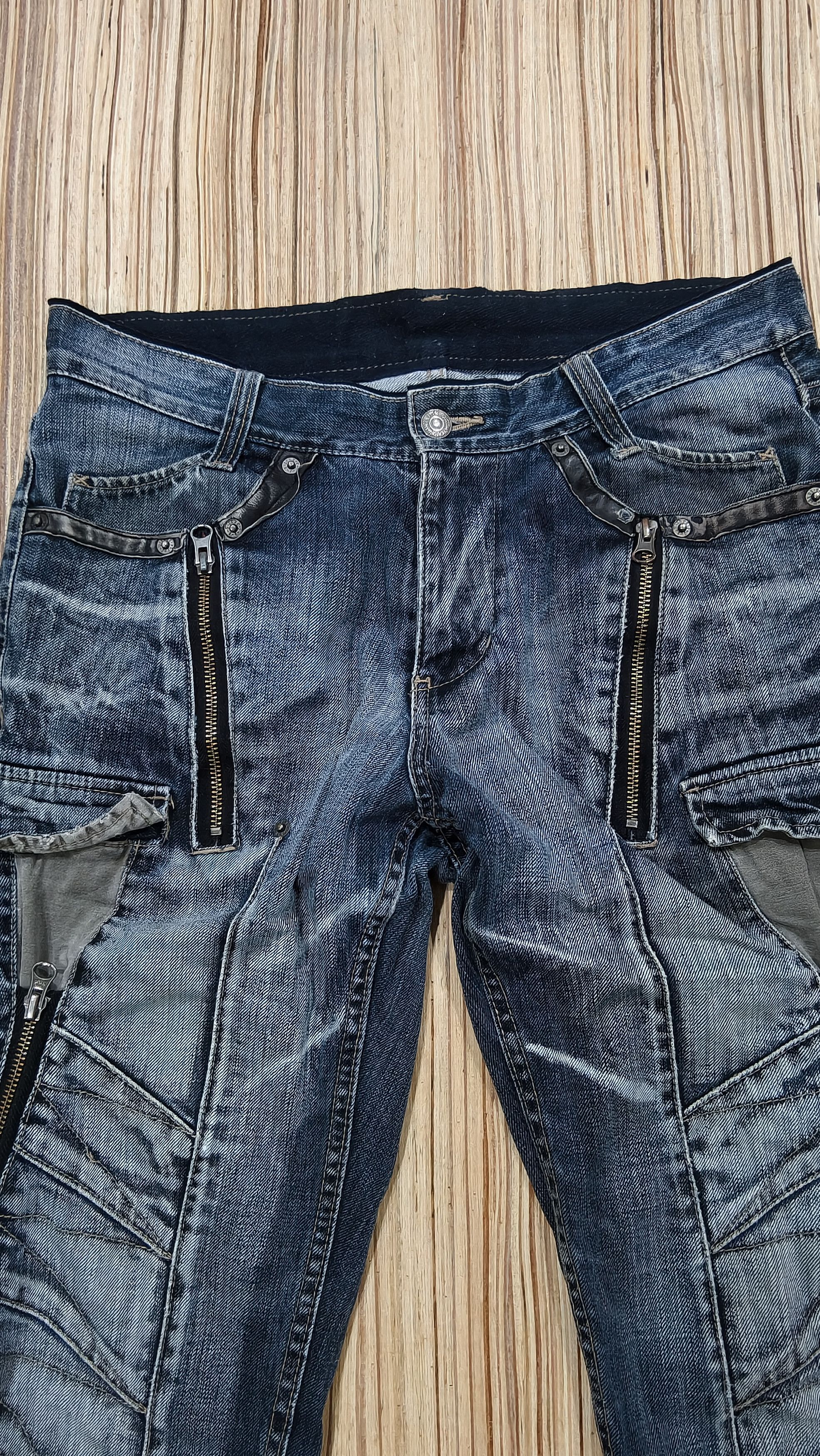 PPFM Beautiful PPFM bondage jeans Size US 33 - 3 Thumbnail