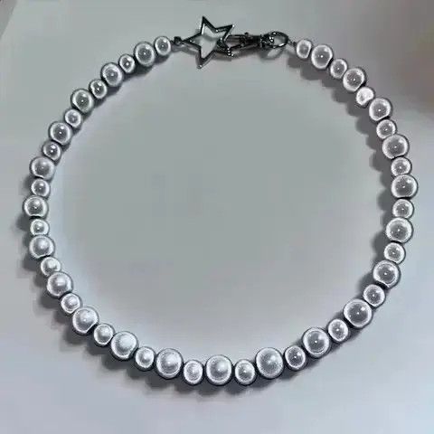 Other Reflective Beads Chains Choker Star Necklaces Size ONE SIZE - 1 Thumbnail