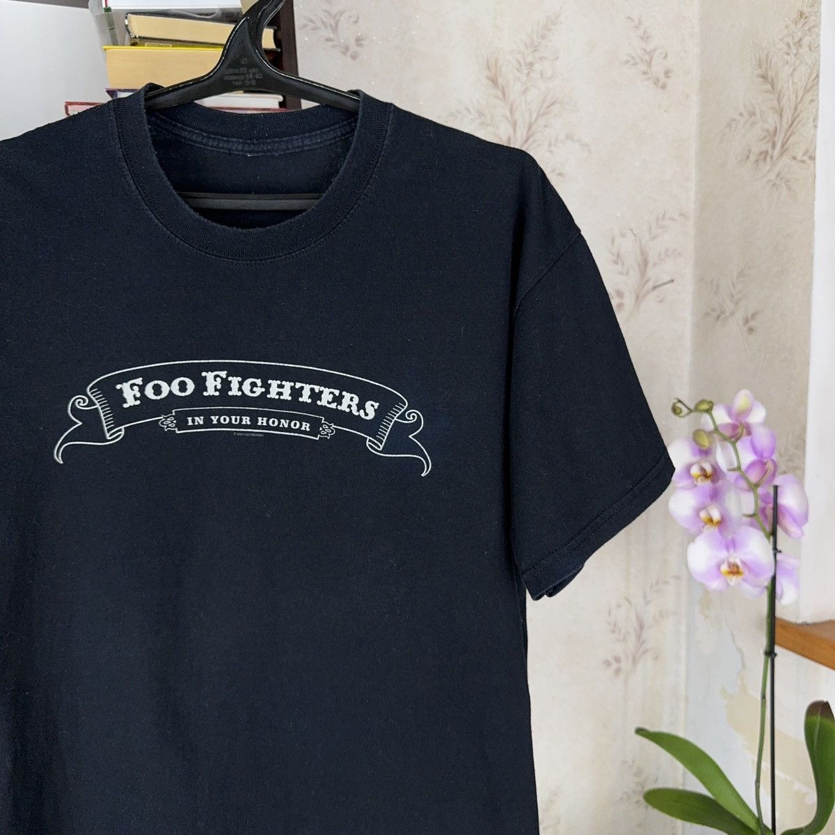 Band Tees × Vintage Vintage Foo Fighters T shirt 2005 Tour Nirvana Black Rock Size US L / EU 52-54 / 3 - 10 Thumbnail