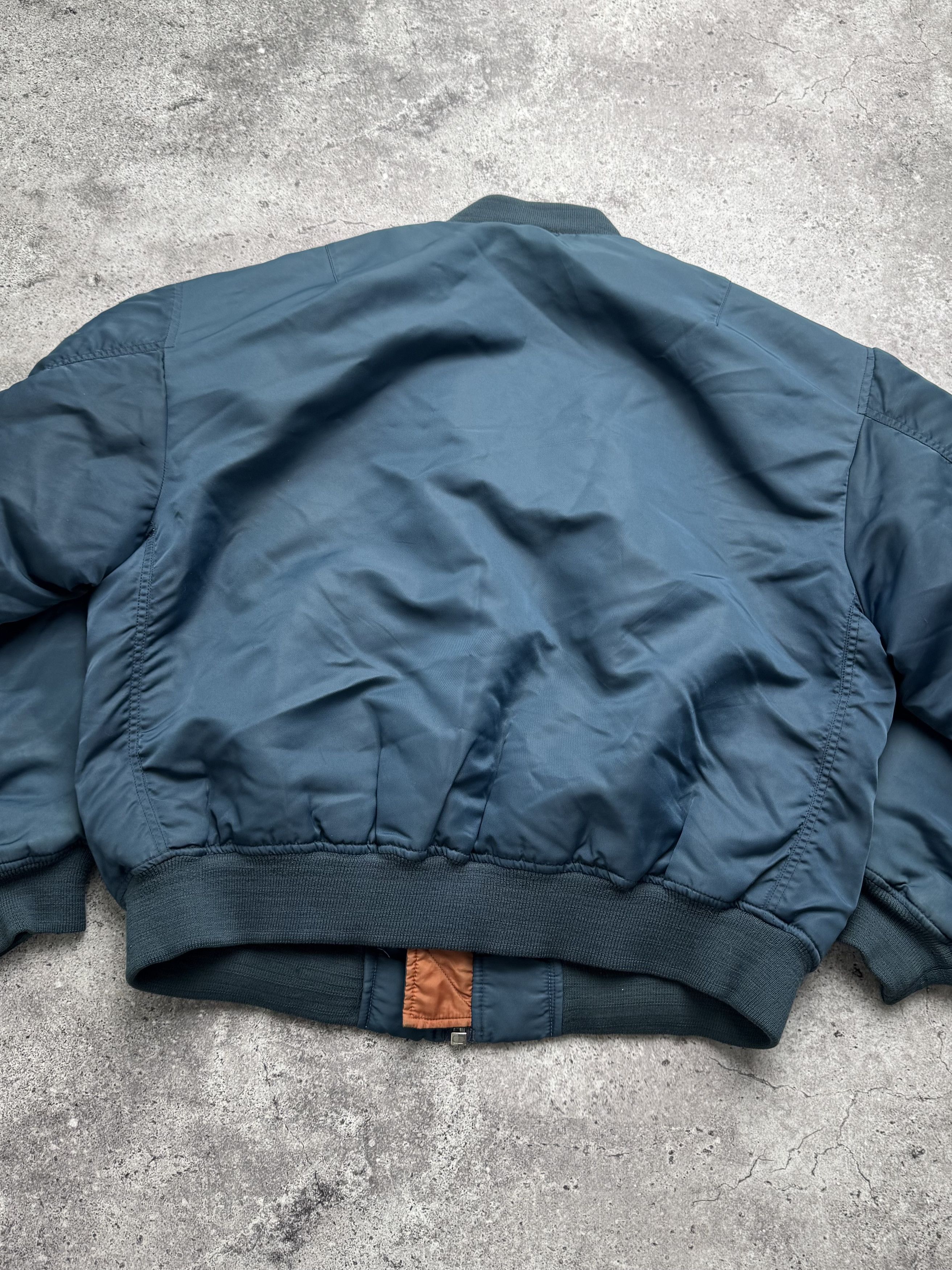 Vintage Vintage Bomber Jacket Zip Up Padded Style Casual Coat (E8) Size US M / EU 48-50 / 2 - 15 Thumbnail