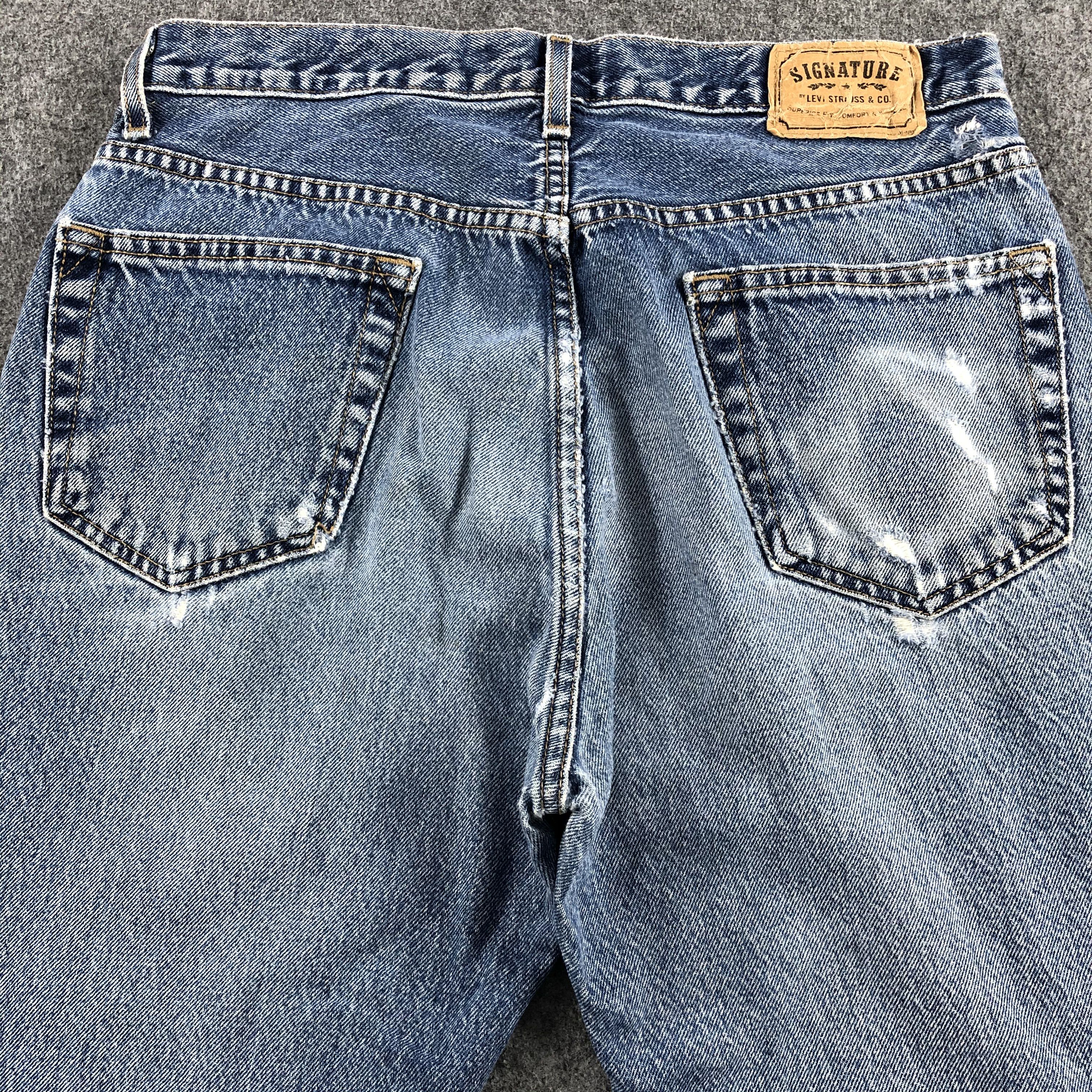Levi's Vintage Blue Wash Levis Jeans-J1695 Size US 34 / EU 50 - 4 Thumbnail