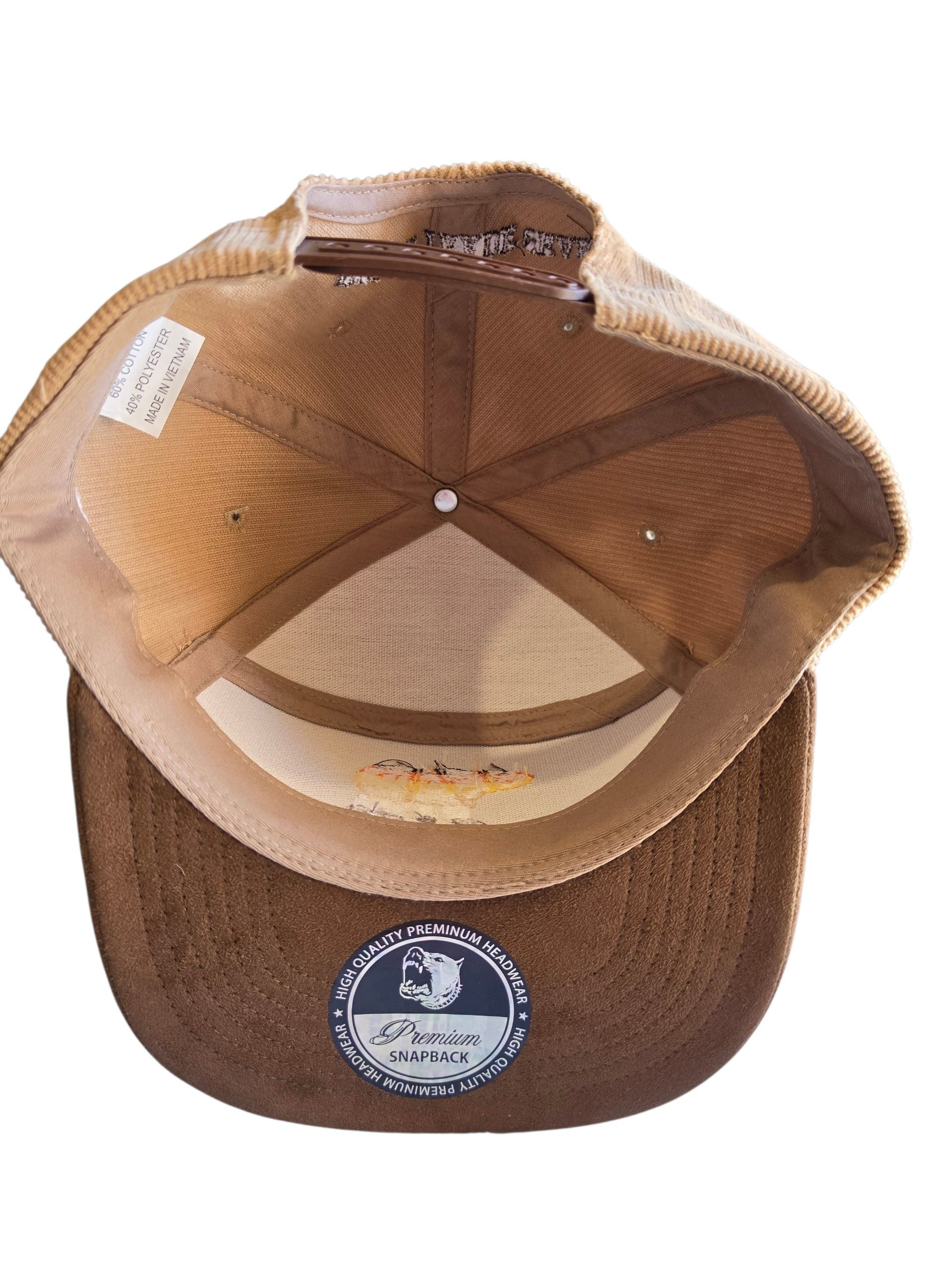 Other Vintage Cali Bear Corduroy Snapback Hat Rough Trade Gear Size ONE SIZE - 6 Thumbnail