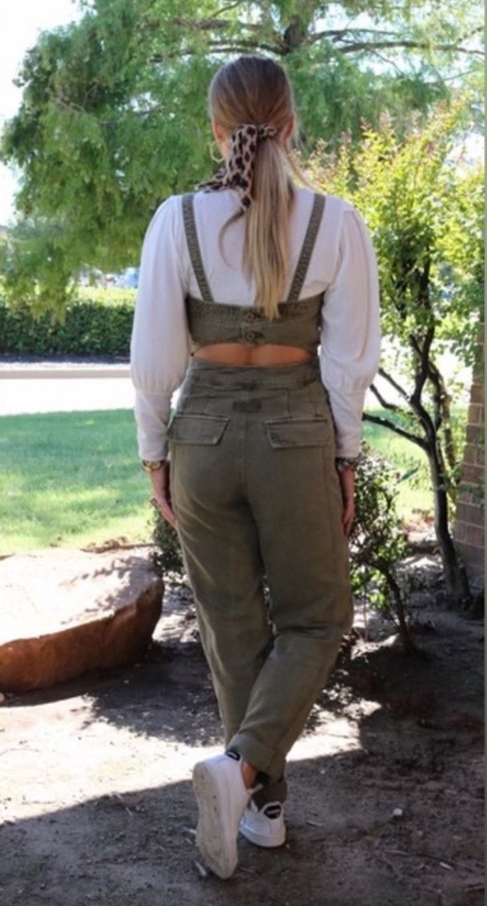 Free People Free People Go West Utility Jumpsuit Size 30" / US 8 / IT 44 - 3 Thumbnail