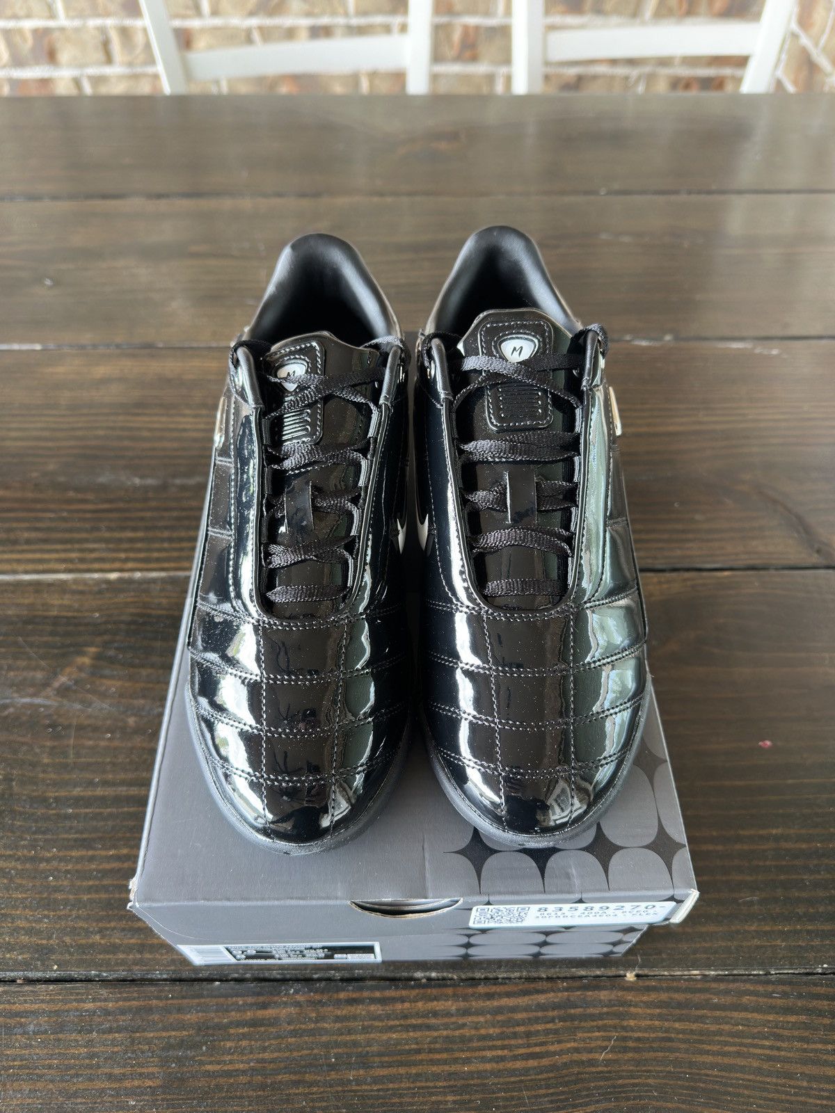 Nike Maha Amsterdam x Nike T90 Shox Black Silver Size US 8 / EU 41 - 2 Thumbnail