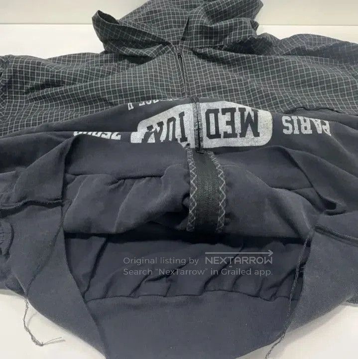 Other Balenciaga Patchwork Cotton Zip Hoodie for Men. Size US S / EU 44-46 / 1 - 7 Thumbnail