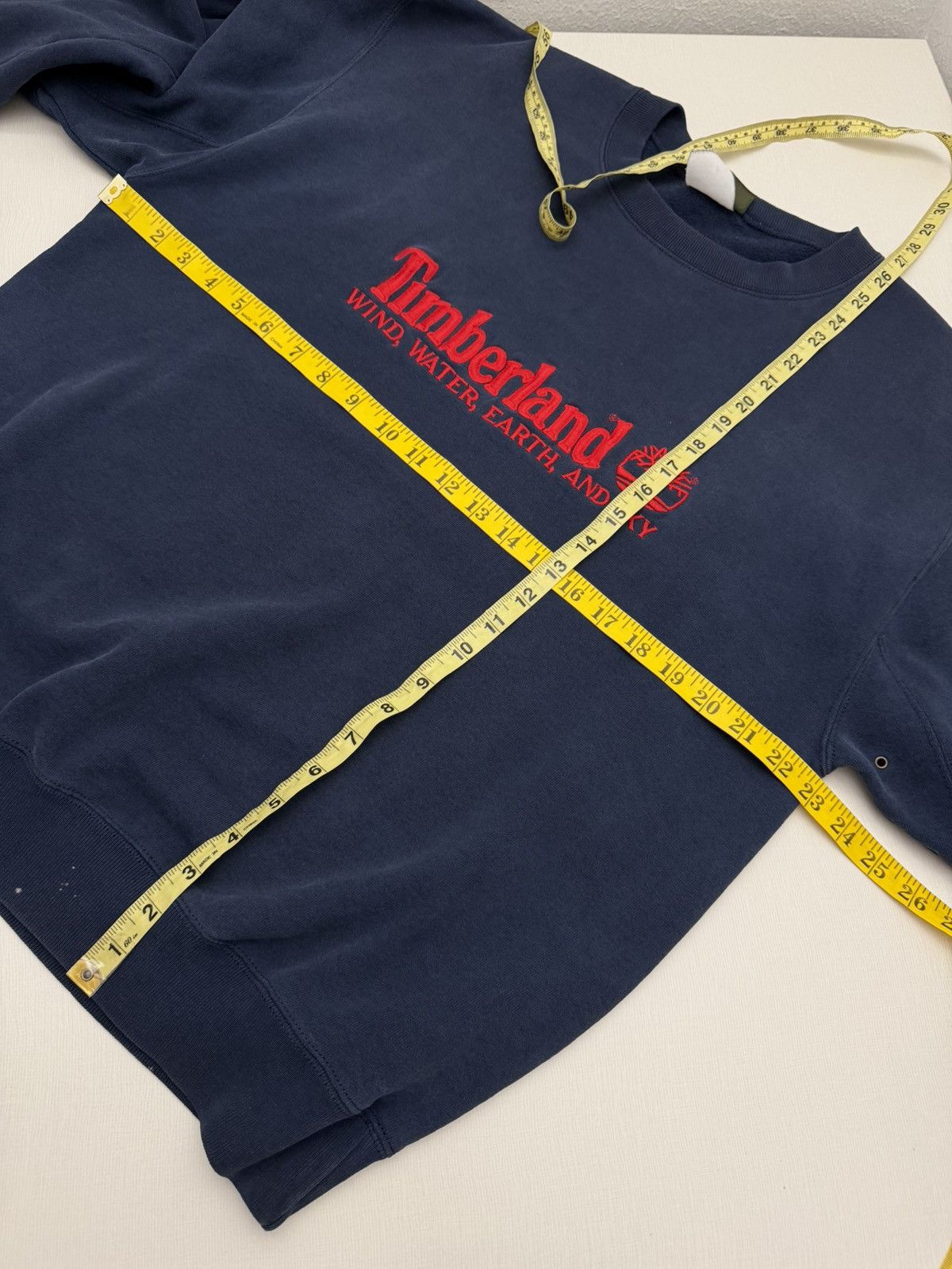 Supreme × Timberland Vintage 90s Timberland Weather Gear Embroidered Crewneck L Size US L / EU 52-54 / 3 - 5 Thumbnail