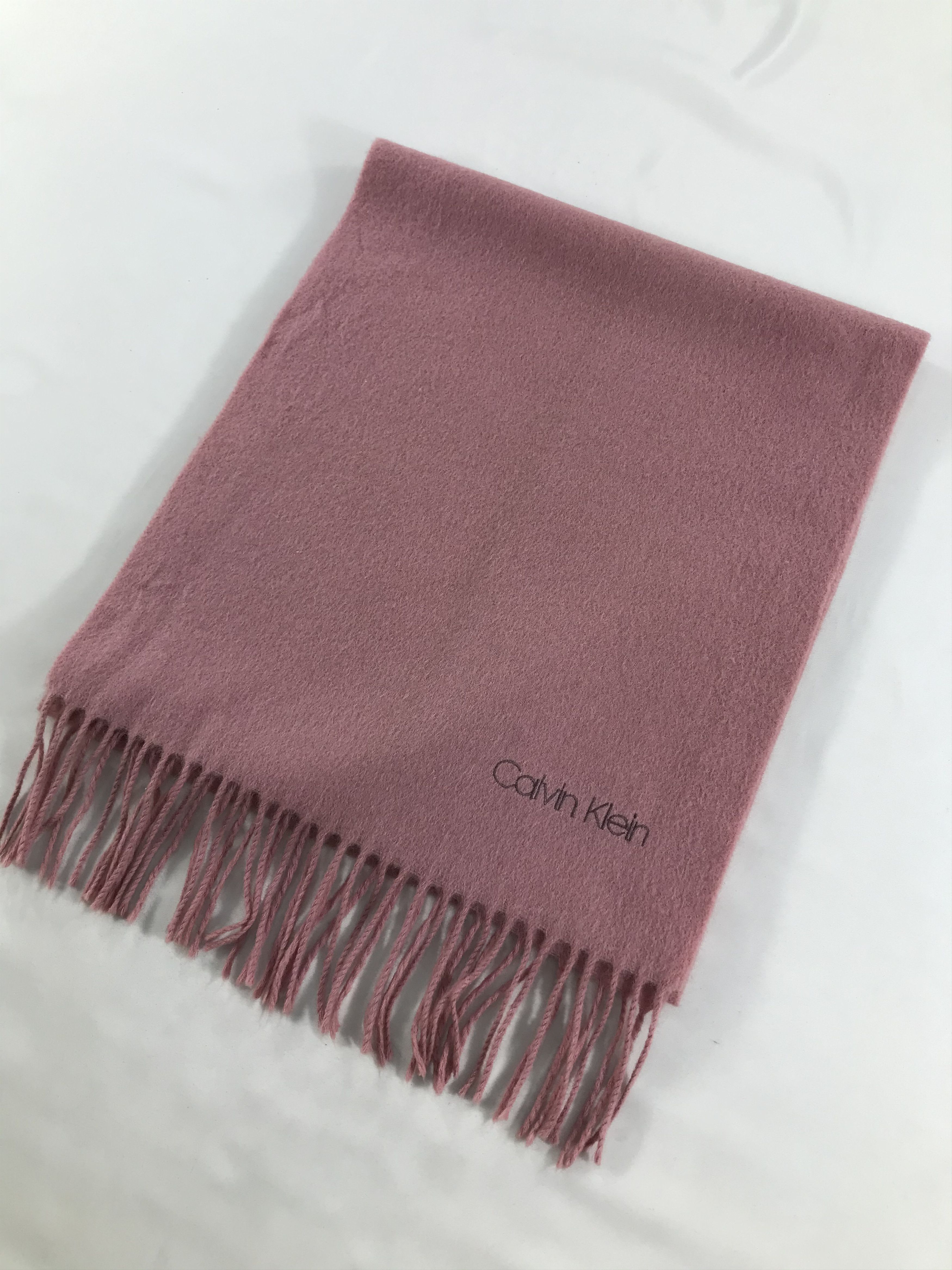 Calvin Klein Calvin Klein Wool Scarf Muffler Neck Wrap V184 Size ONE SIZE - 3 Thumbnail