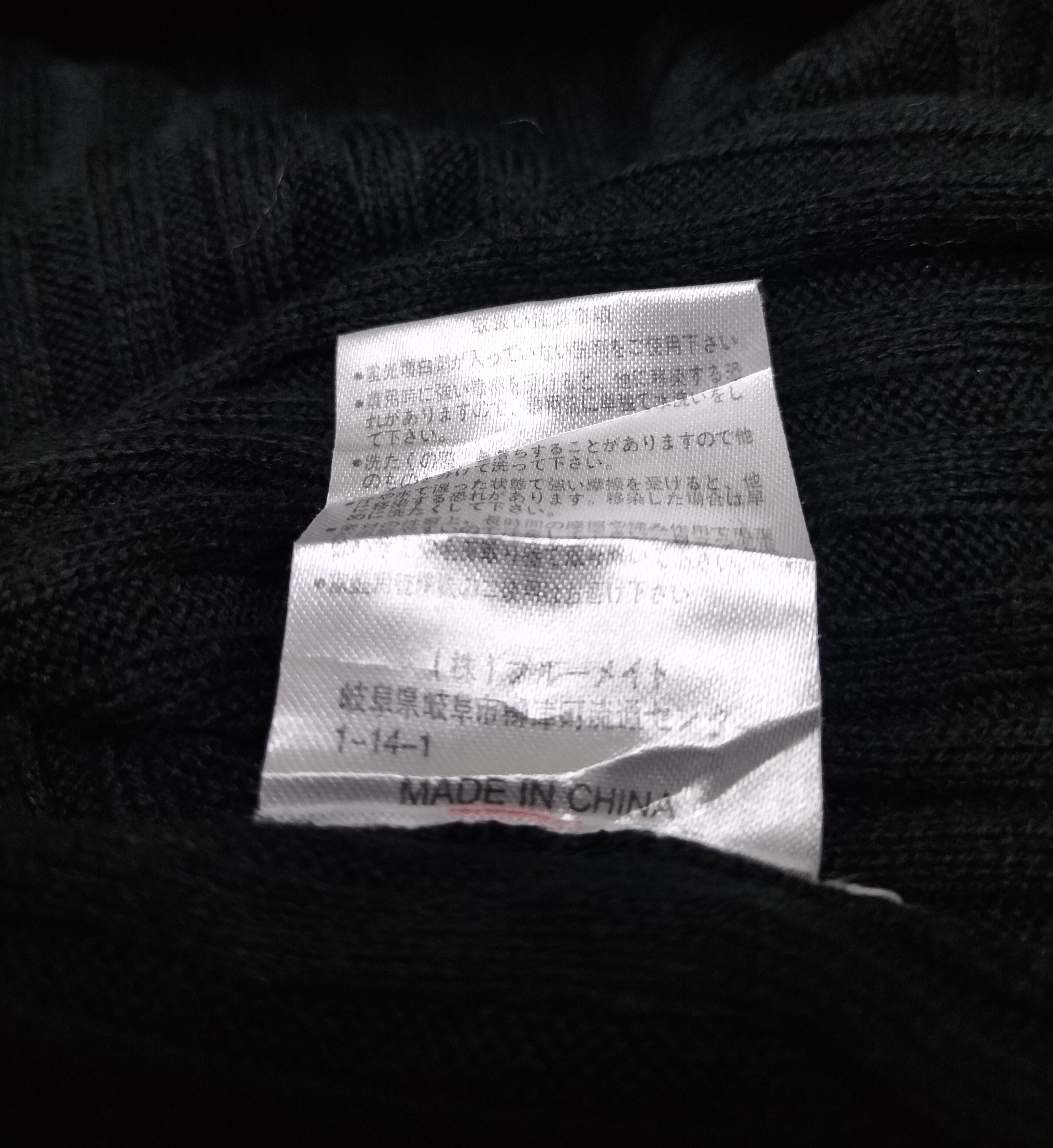 Yohji Yamamoto Sacsny y'saccs knit vest acrylic Size US L / EU 52-54 / 3 - 6 Thumbnail