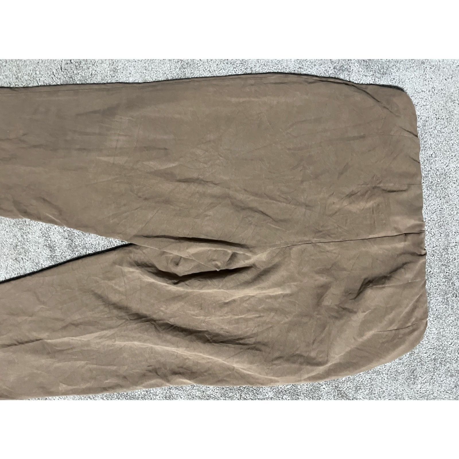 Vintage L.L. Bean Women’s Perfect Fit Pants 260867 Wide-Leg Ankle Size Medium Brown Size 32" / US 10 / IT 46 - 4 Thumbnail