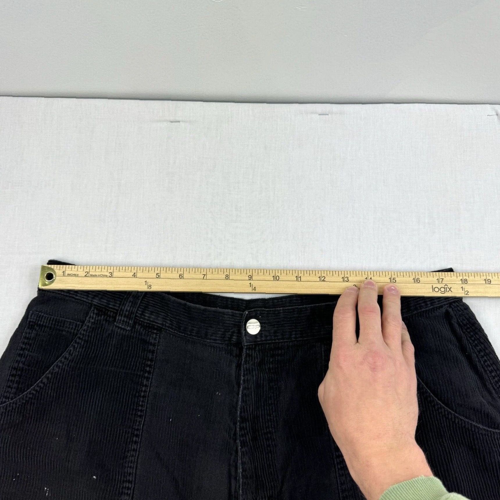 Ocean Pacific VINTAGE Ocean Pacific Corduroy Shorts Adult 38 Gray Grunge Y2K Baggy Mens Size US 38 / EU 54 - 7 Thumbnail