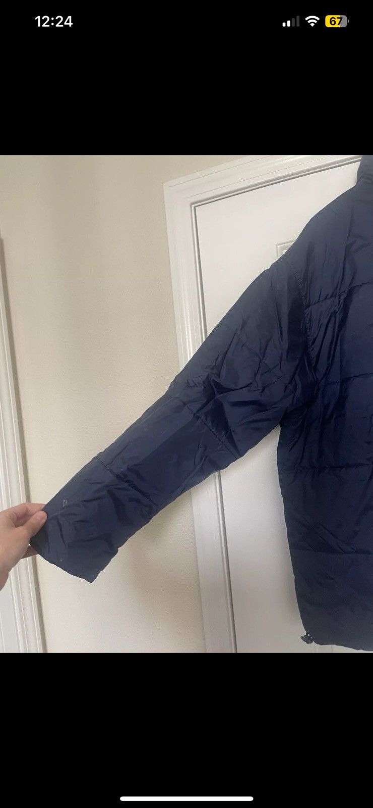Nike × Vintage NIKE REVERSIBLE PUFFER JACKET NAVY AND GRAY. MENS SZ MEDIUM. Size US M / EU 48-50 / 2 - 8 Thumbnail