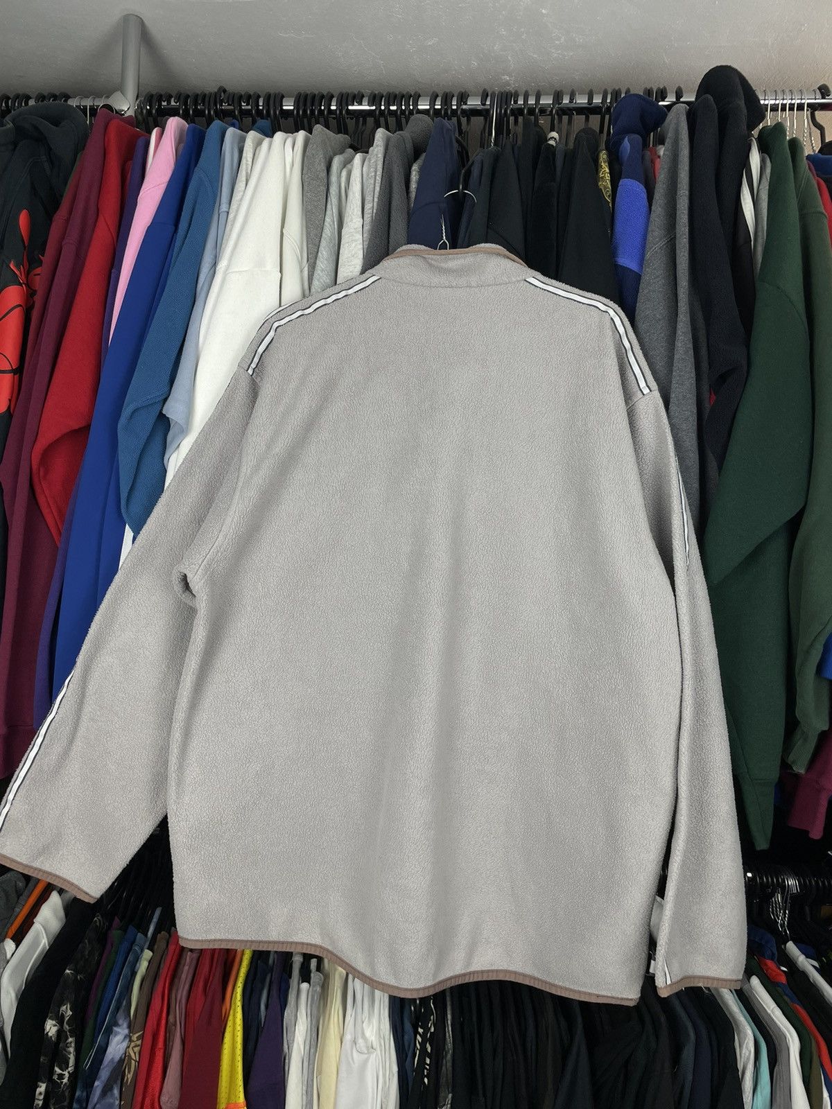 Adidas × Vintage Adidas vintage 90s fleece logo retro sweatshirt Size US XL / EU 56 / 4 - 10 Thumbnail
