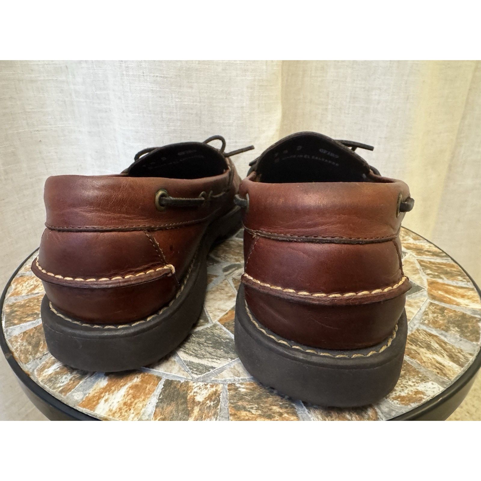 L.L. Bean Restored Vintage L.L. Bean Leather Blucher Moccasins M9.5 Size US 9.5 / EU 42-43 - 10 Thumbnail