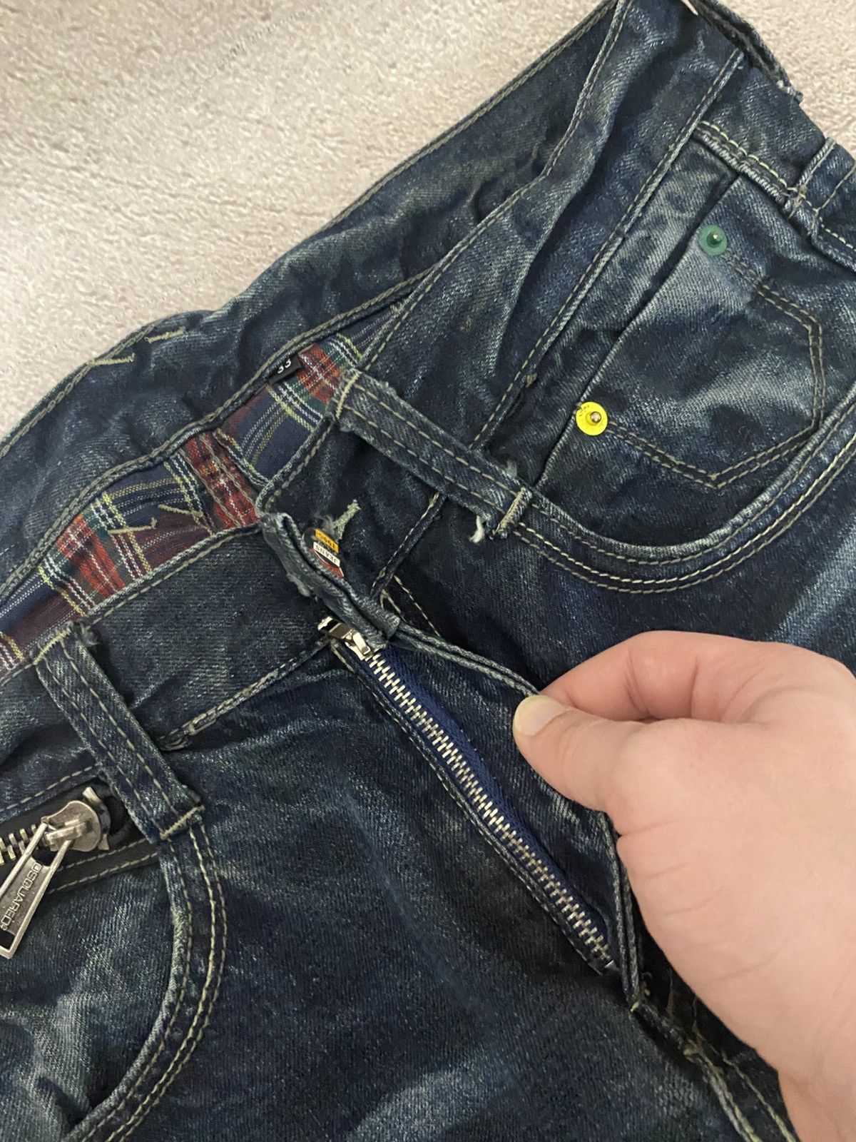 Japanese Brand × Vintage Avant Garde pants If Six Was Nine style y2k jeans Size US 32 / EU 48 - 7 Thumbnail