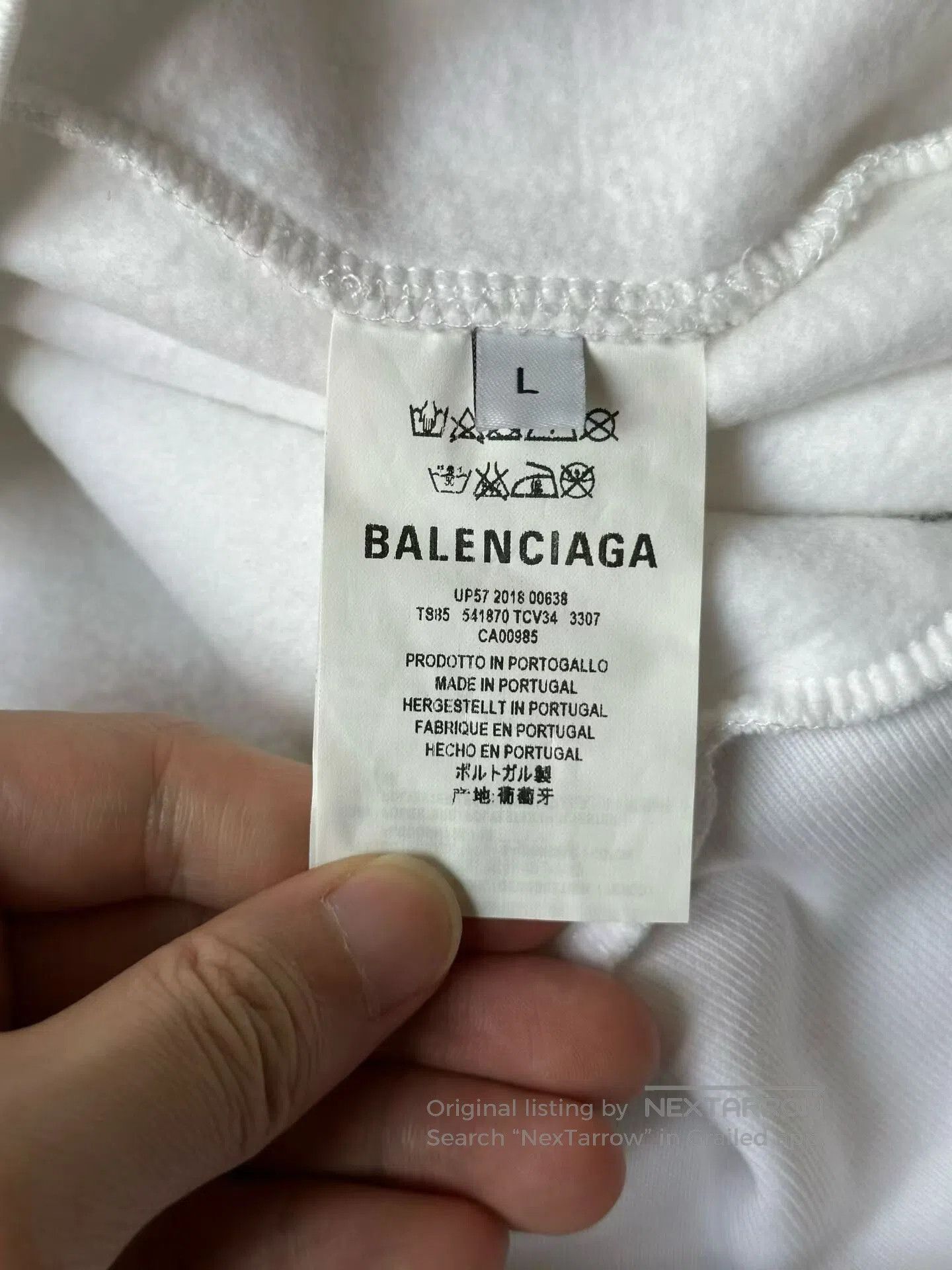 Balenciaga Balenciaga Charity Hoodie. Size US L / EU 52-54 / 3 - 3 Thumbnail