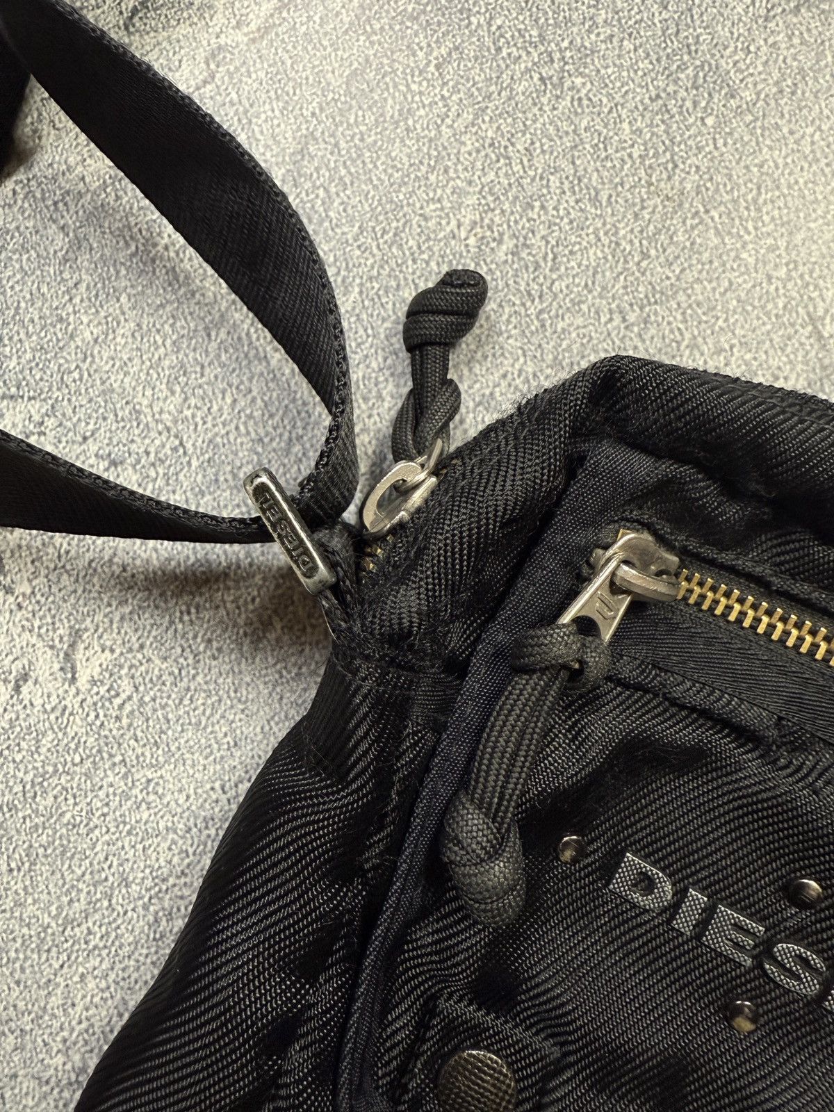Diesel Vintage Diesel messenger sling bag multi pocket y2k Size ONE SIZE - 8 Thumbnail