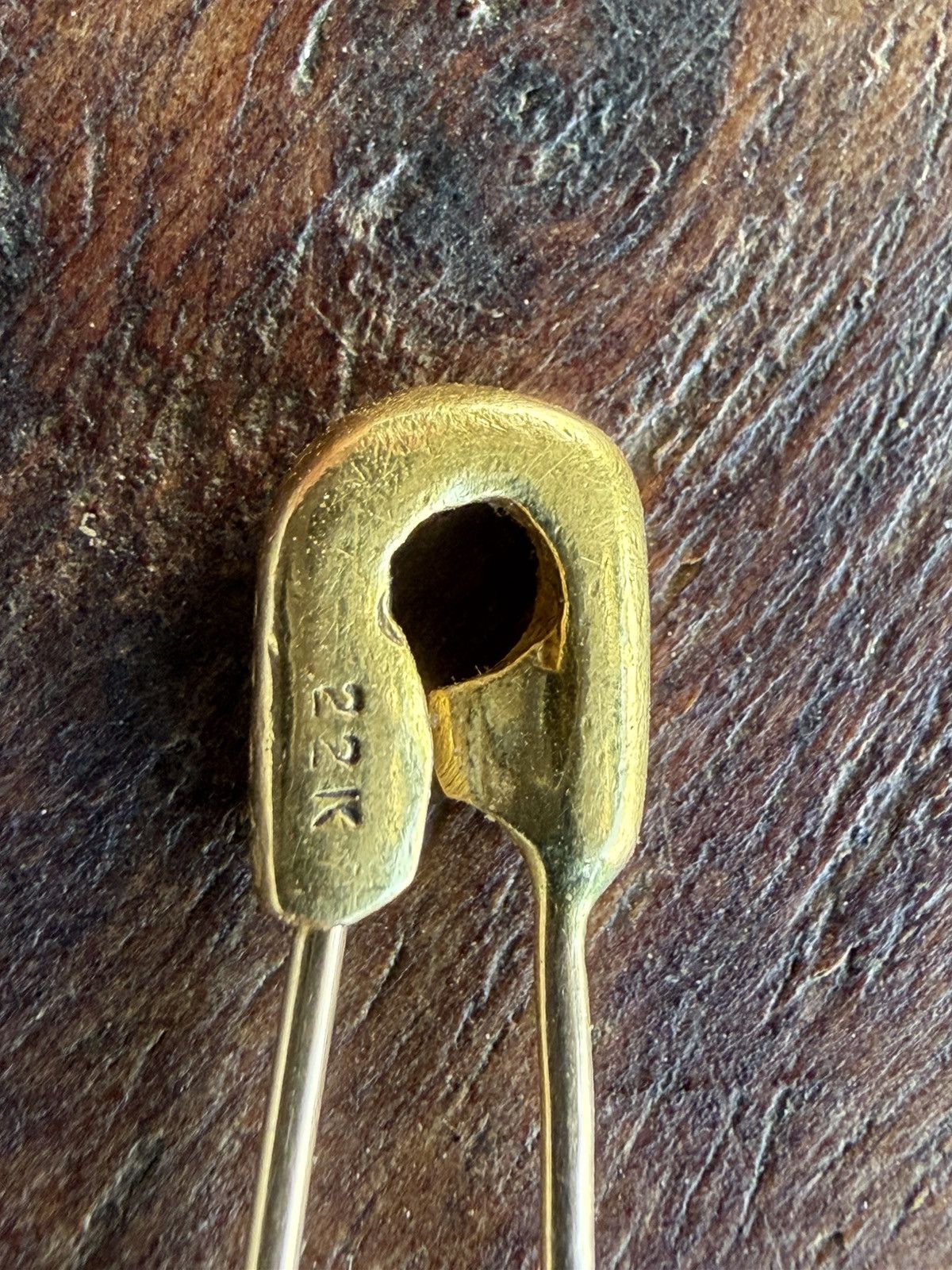 Chrome Hearts Chrome Hearts 22k gold safety pin Size ONE SIZE - 3 Thumbnail