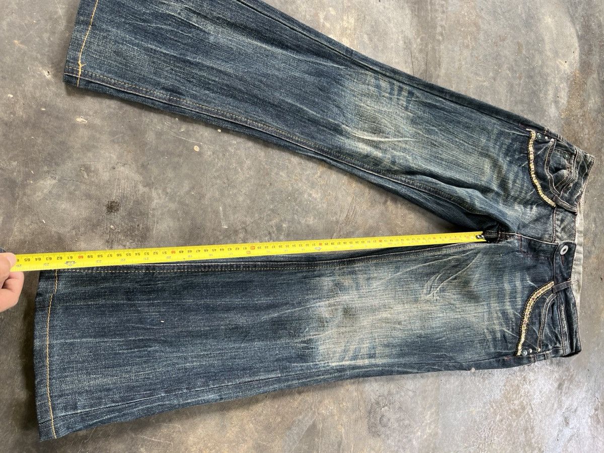 Japanese Brand × Tornado Mart × Vintage Flare Tornado Mart Inspired Denim Size US 30 / EU 46 - 12 Thumbnail