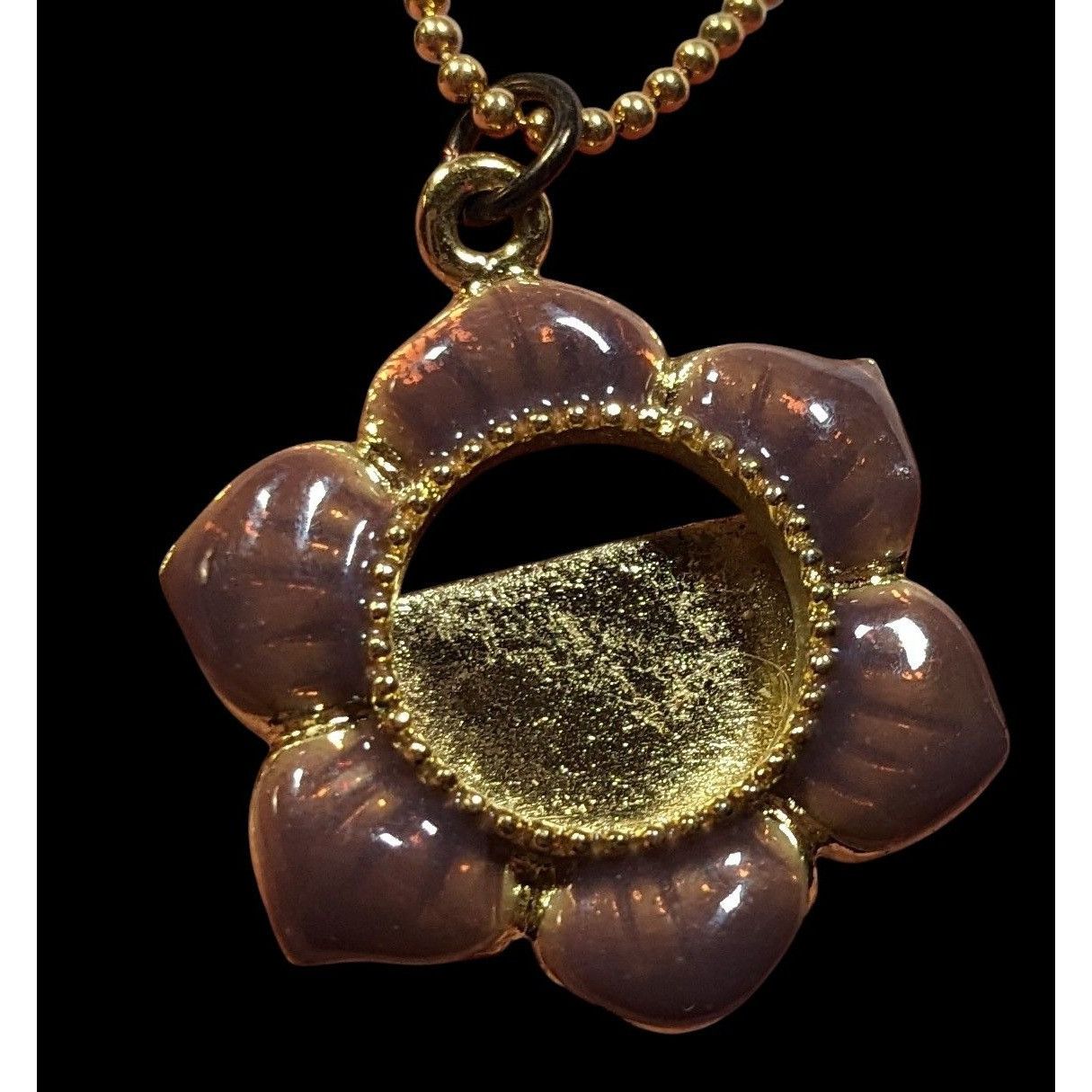 Other Cottagecore Floral Picture Frame Pendant Necklace Size ONE SIZE - 4 Thumbnail