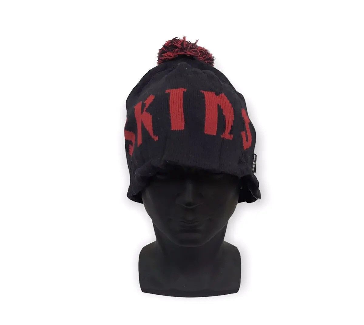 Beams Plus × Japanese Brand × Vintage Japanese Brand Beams SpellOut Beanie Hat Size ONE SIZE - 1 Thumbnail