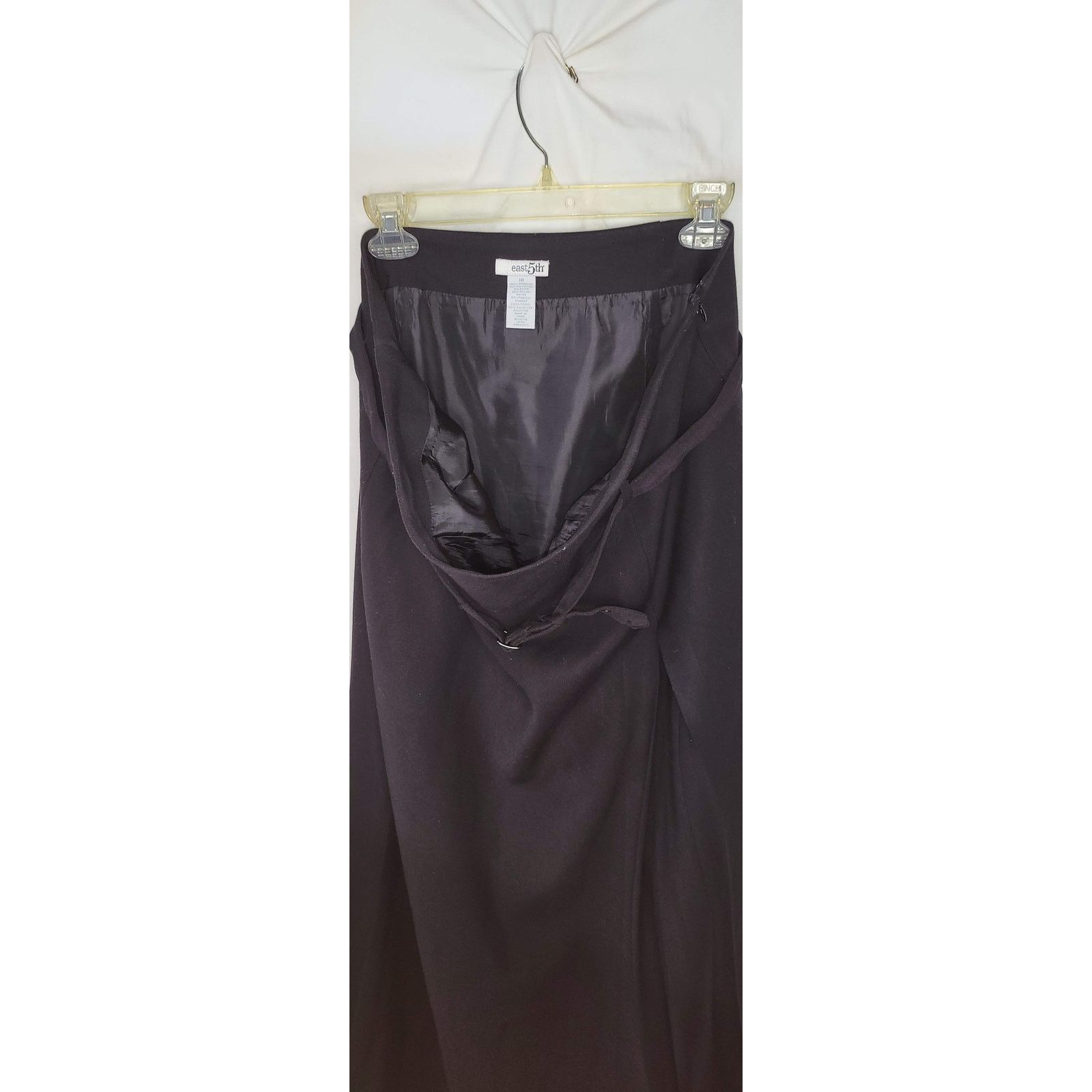 Other East 5th Black Long Straight Skirt Size 18 Size 40" / US 18 - 2 Thumbnail
