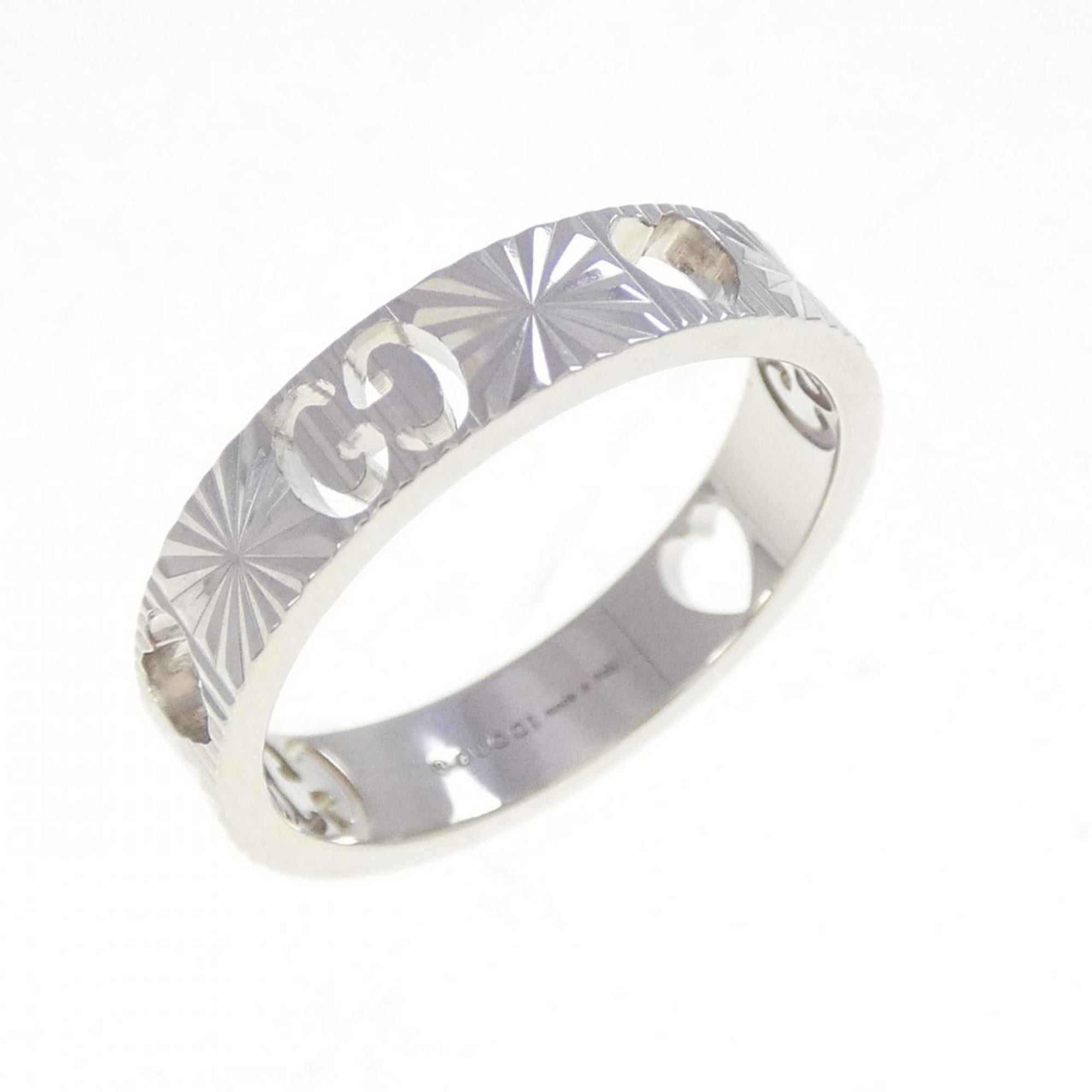 Gucci Gucci 750WG Ring Size ONE SIZE - 1 Thumbnail